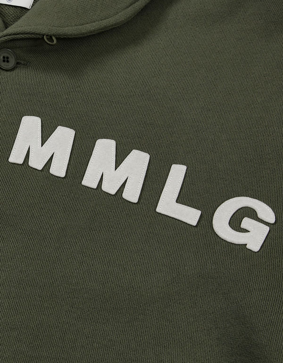 엠엠엘지(MMLG) [Mmlg] SHAWL COLLAR SWEAT JUMPER (MOSS KHAKI)