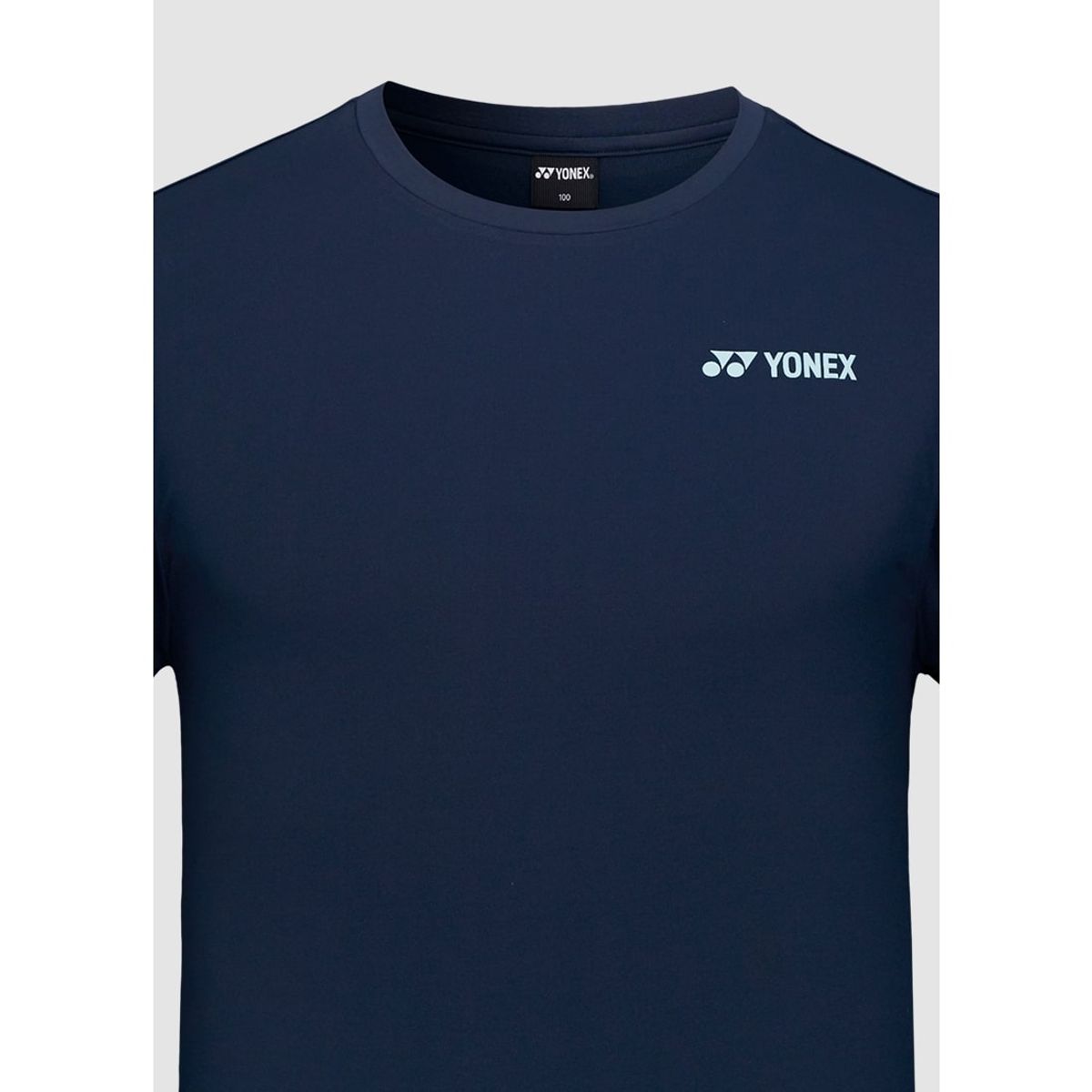 요넥스(YONEX) 243TS053U 미드나이트 블랙 남녀공용 스포티 슬로건 반팔 티셔츠