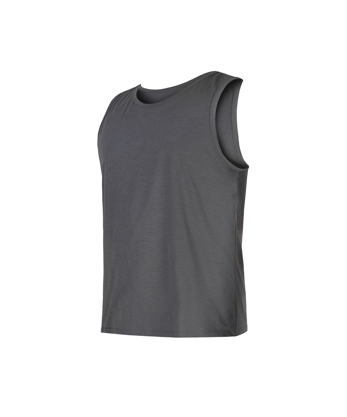 와일(WHILE) 24SS 블랙 테이프 슬리브리스 (CHARCOAL)