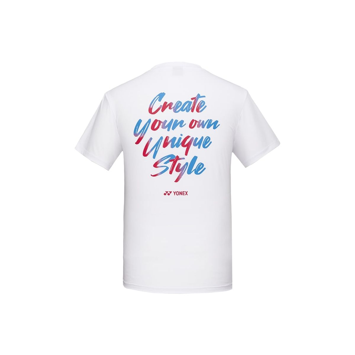 요넥스(YONEX) 249TR009M 화이트 남성용 스포티 슬로건 반팔 티셔츠