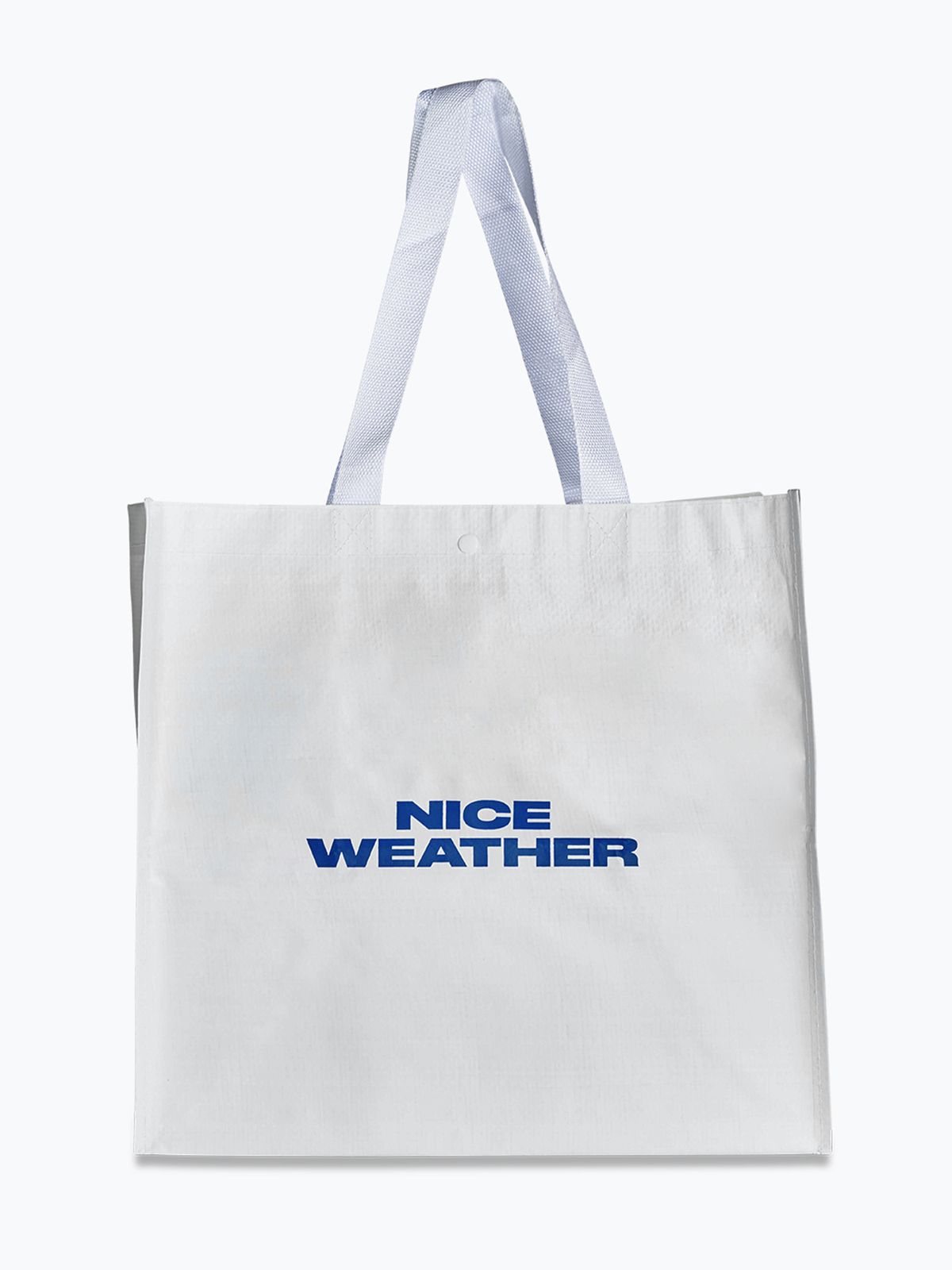 나이스웨더(NICEWEATHER) N.W 마켓백 (화이트)