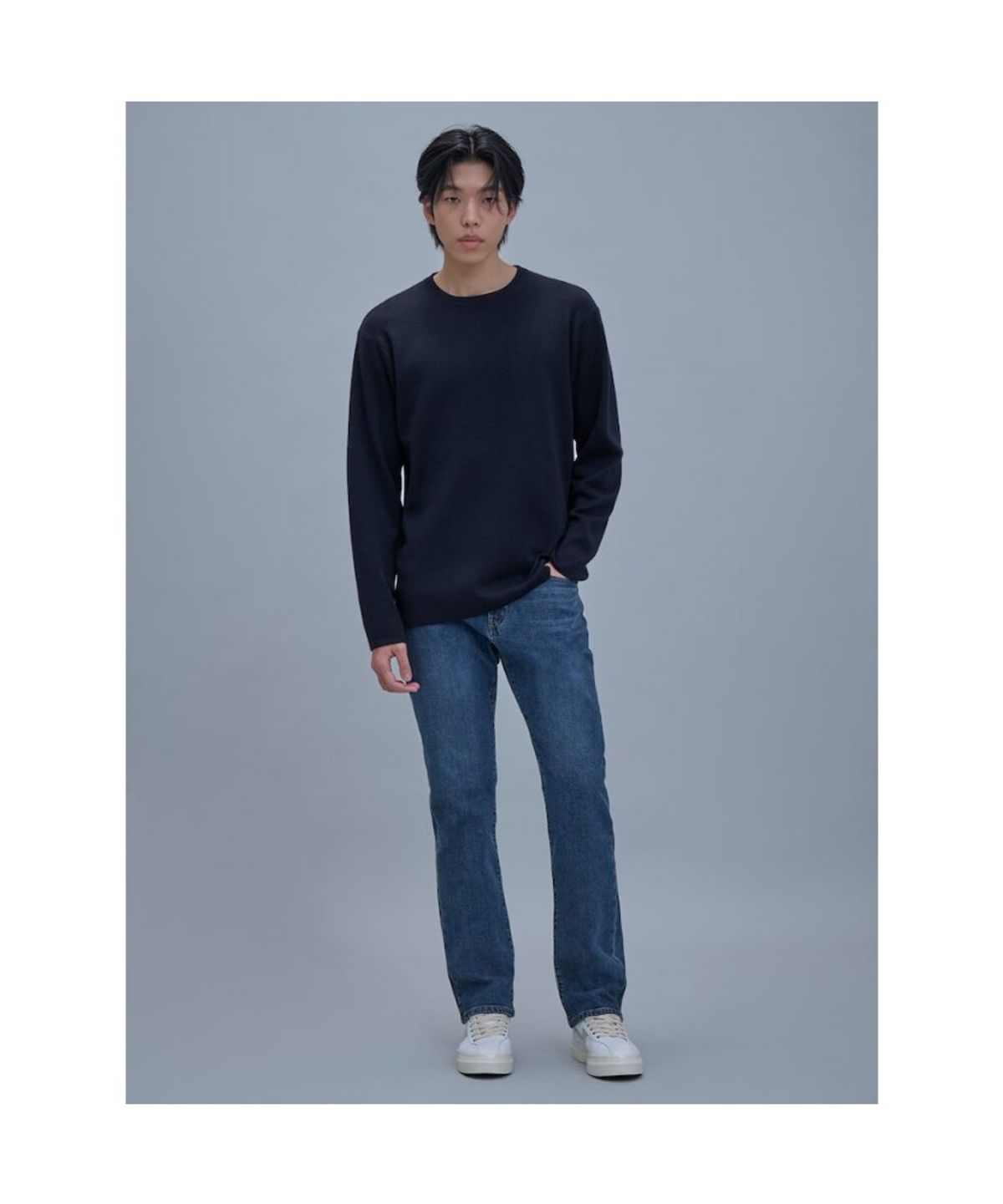 시프트지(SHIFT.G) Straight Denim Pants  Blue