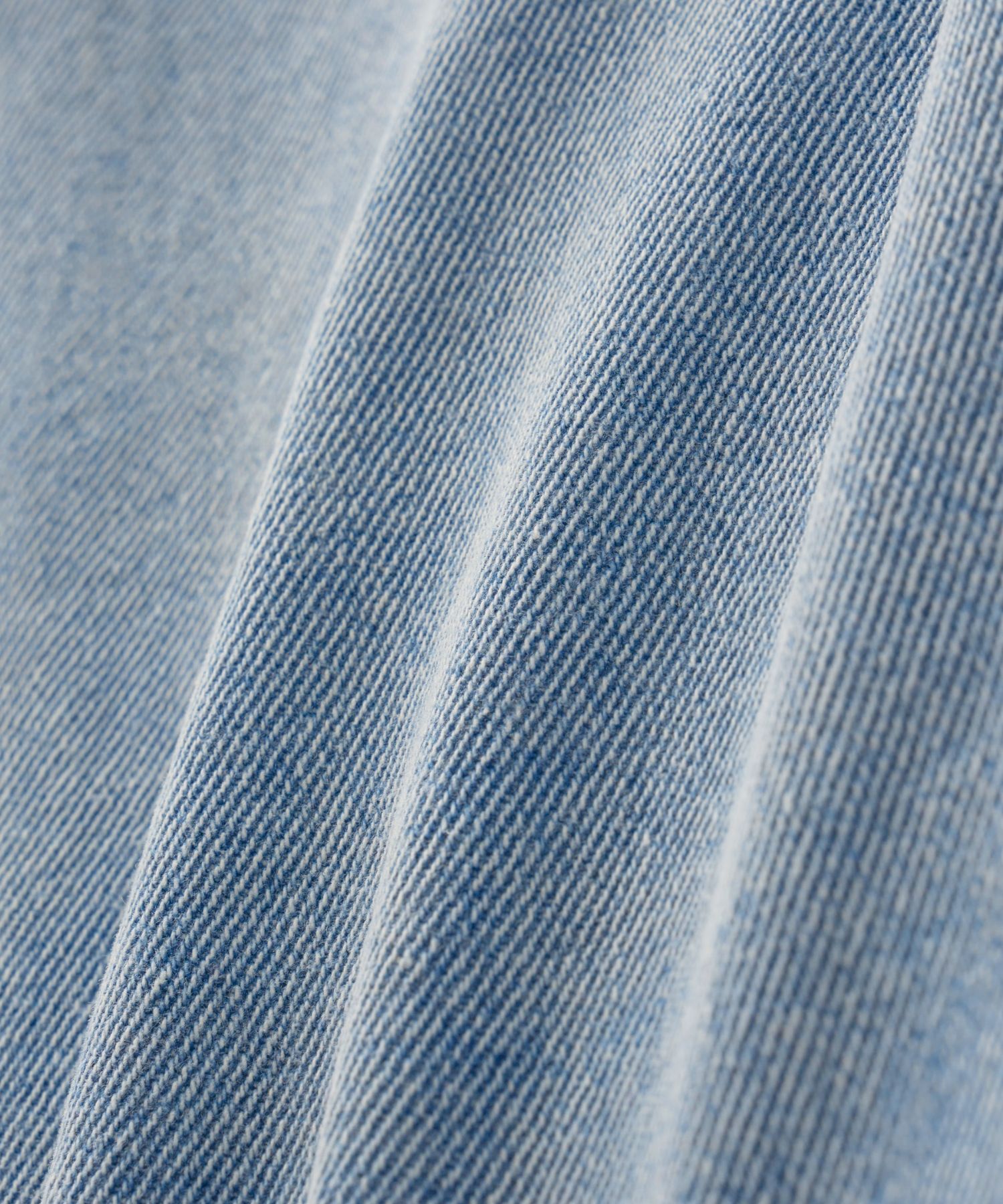MUSINSA | SATUR (W) Crease hemline wide denim pants light washed