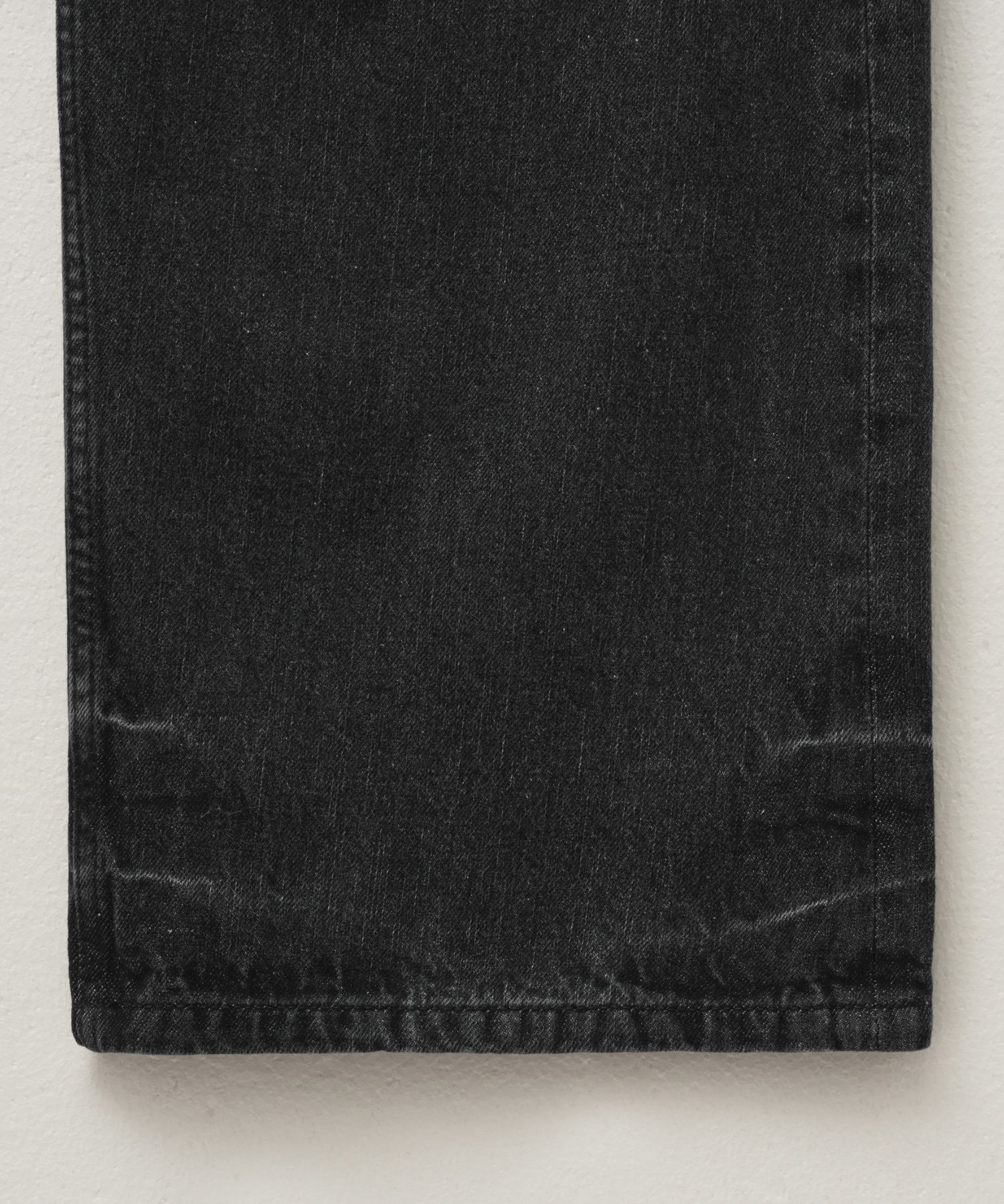 ■SATUR■ W Crease Hemline Wide Denim Pants Union Washed SA2 MUSINSA | SATUR Creased hemline wide denim pants union washed