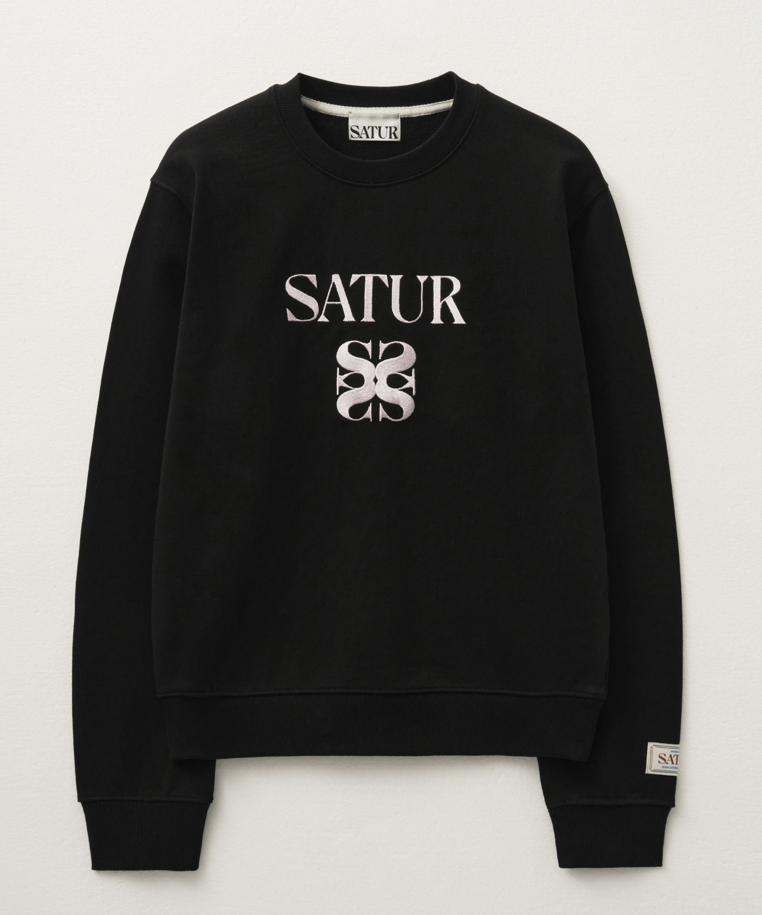 Tシャツ・カットソー SATUR Classic Logo Sweatshirt Light Pink SA251MTM05LP MUSINSA | SATUR Classic Logo Sweatshirt Light Pink