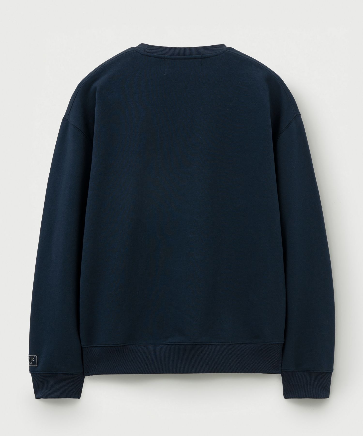 MUSINSA公式 | SATUR クラシックロゴスウェットシャツネイビーイエロー