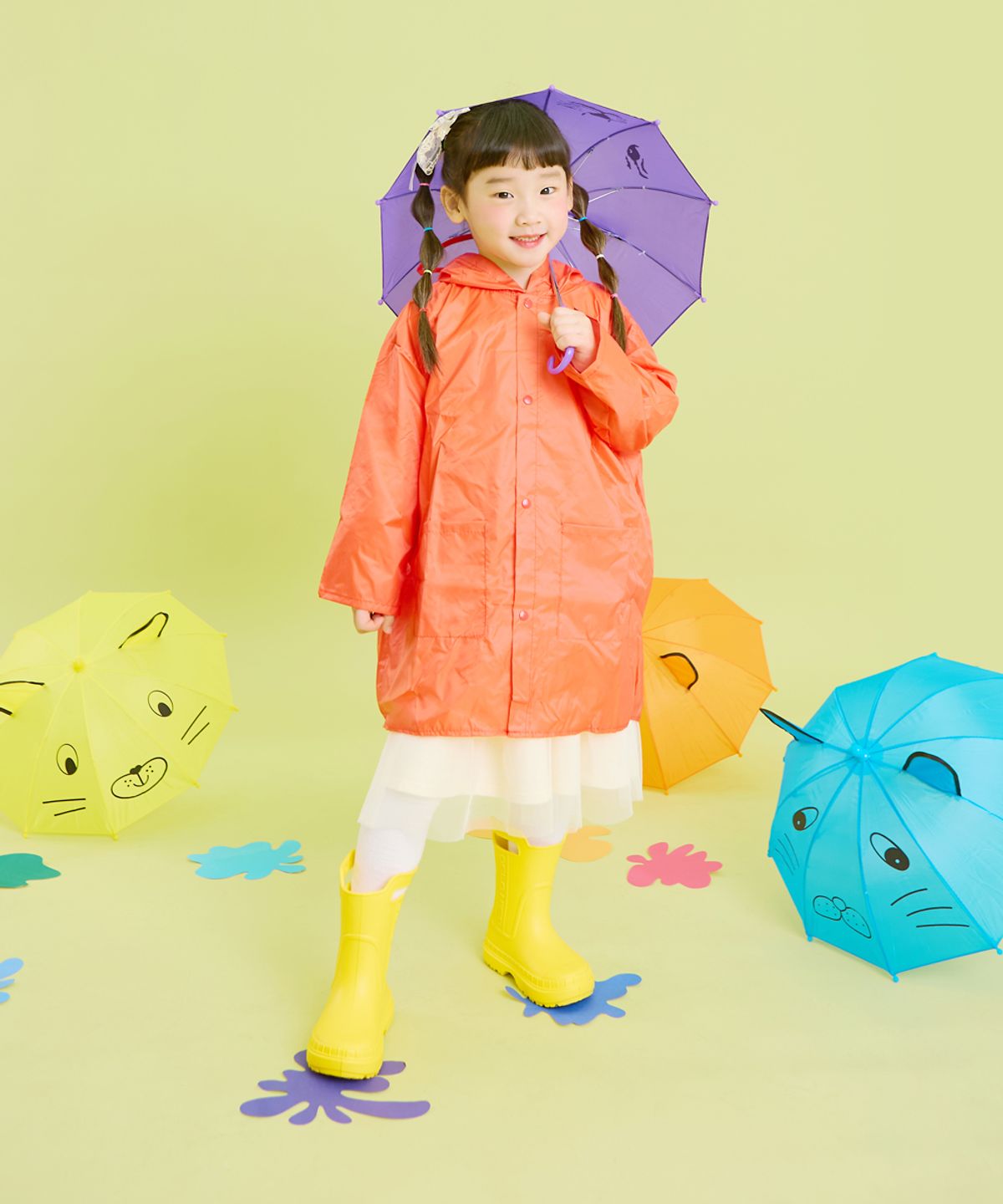 오슬로N59(OSLON59) 아동 논슬립 레인부츠