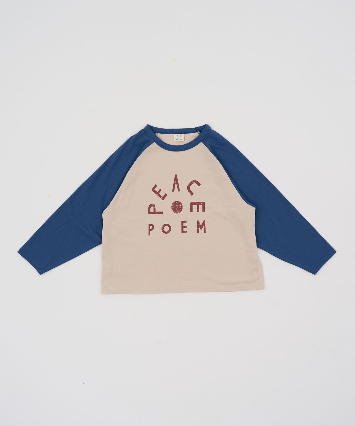 쿠르나르(KRNR) peace 레글런 긴팔티셔츠 베이지