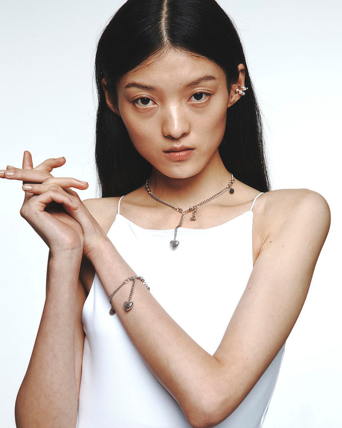 루루(RURU) HEART PIERCING BRACELET