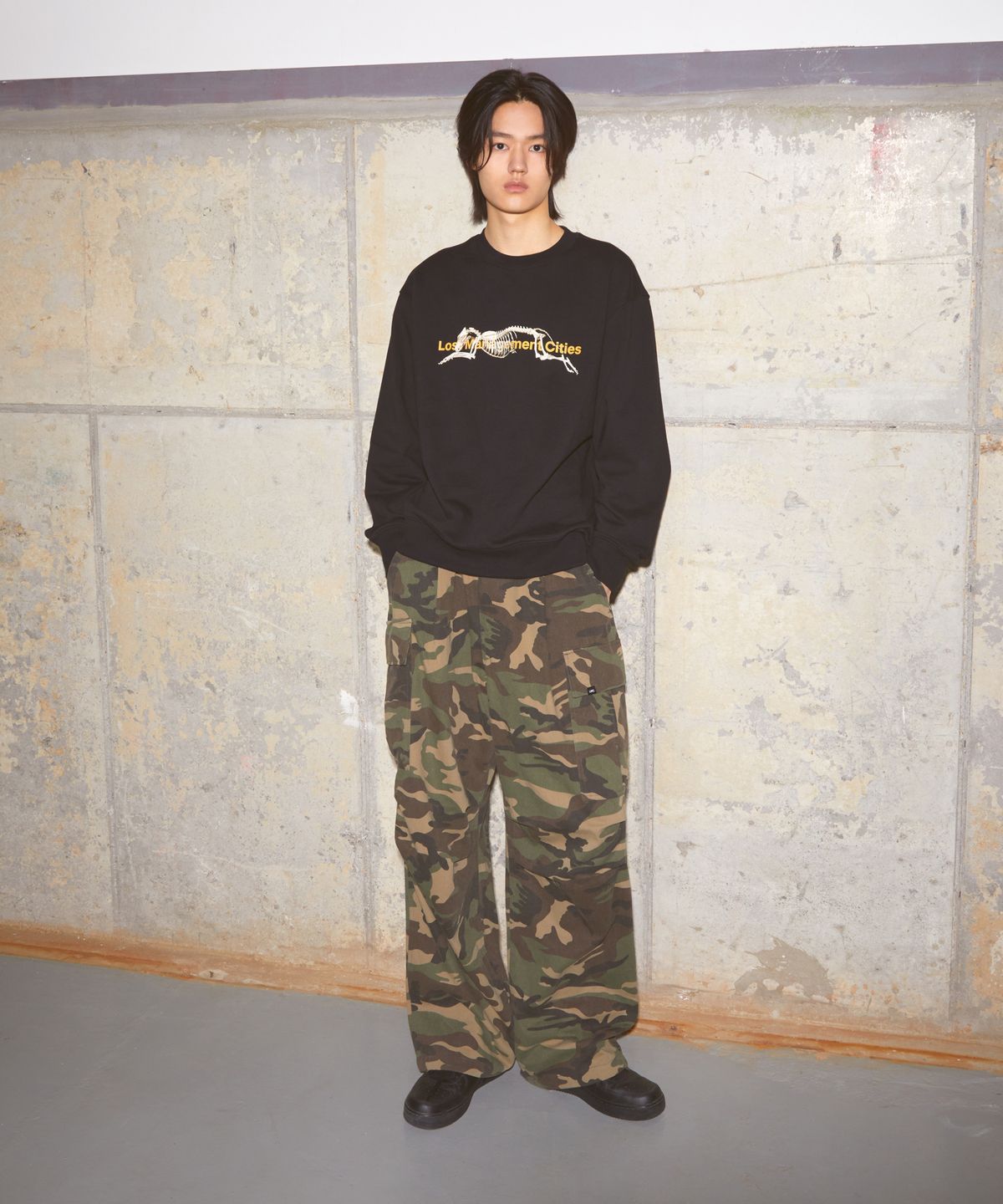 엘엠씨(LMC) WIDE CARGO PANTS Camo