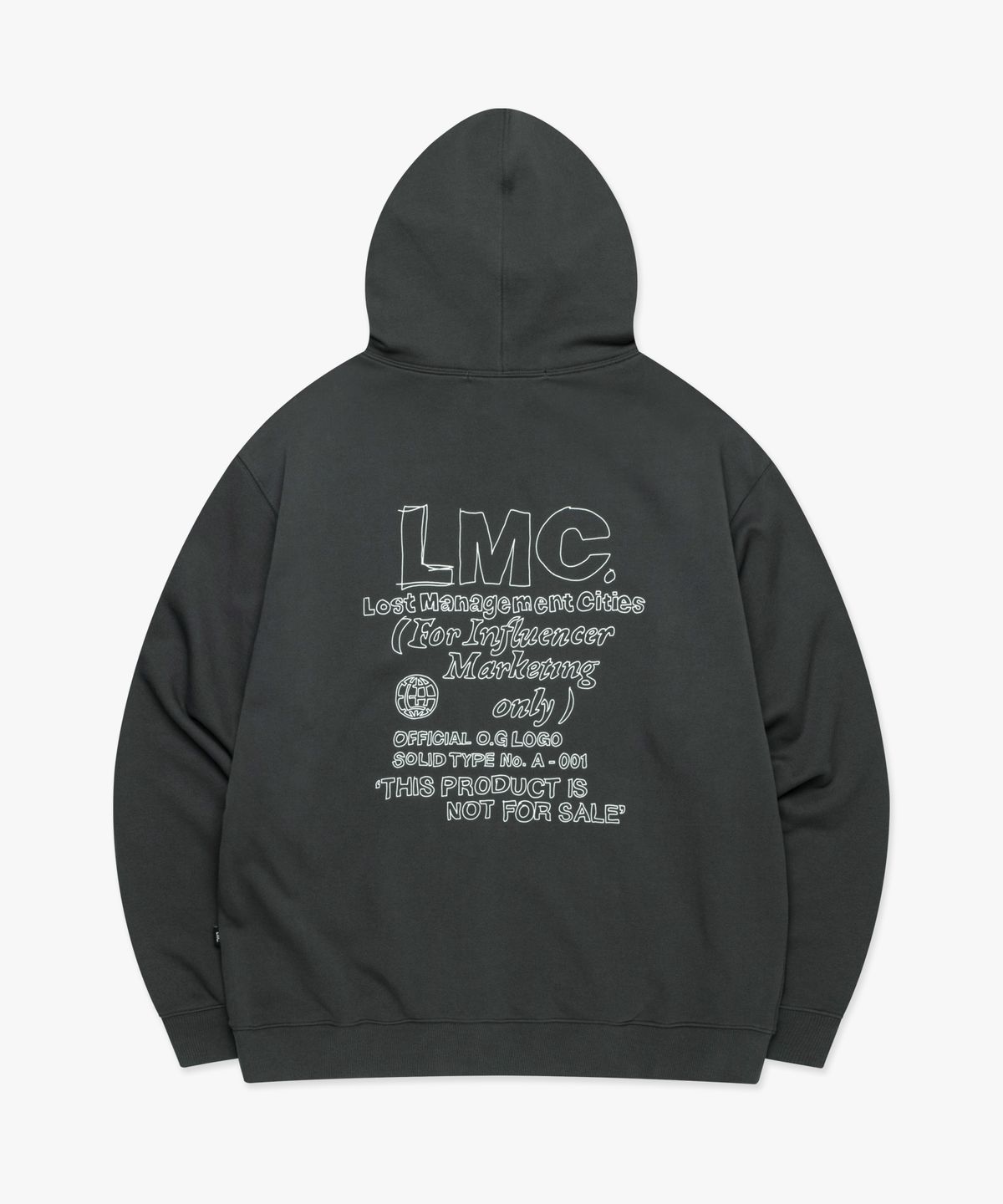 엘엠씨(LMC) FN DOODLE HOODIE charcoal