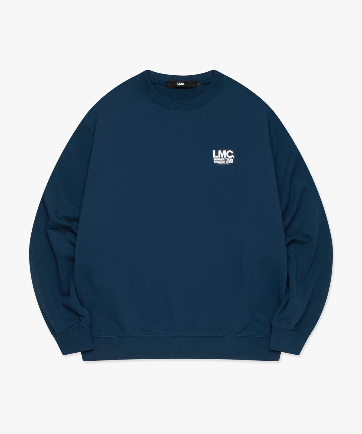 엘엠씨(LMC) SUMMER TEDDY MUSEUM TOUR SWEATSHIRT dark blue