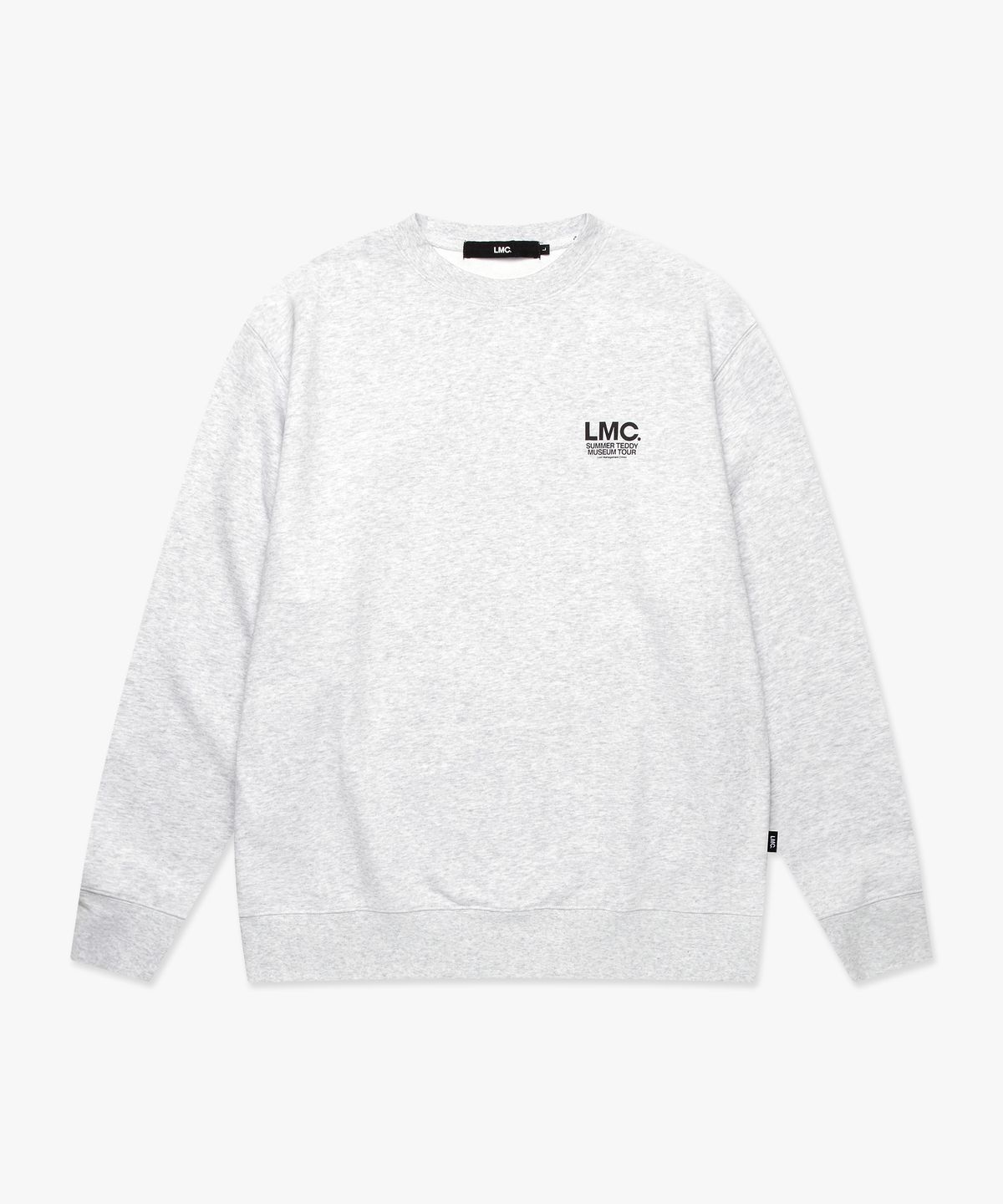 엘엠씨(LMC) SUMMER TEDDY MUSEUM TOUR SWEATSHIRT light heather gray