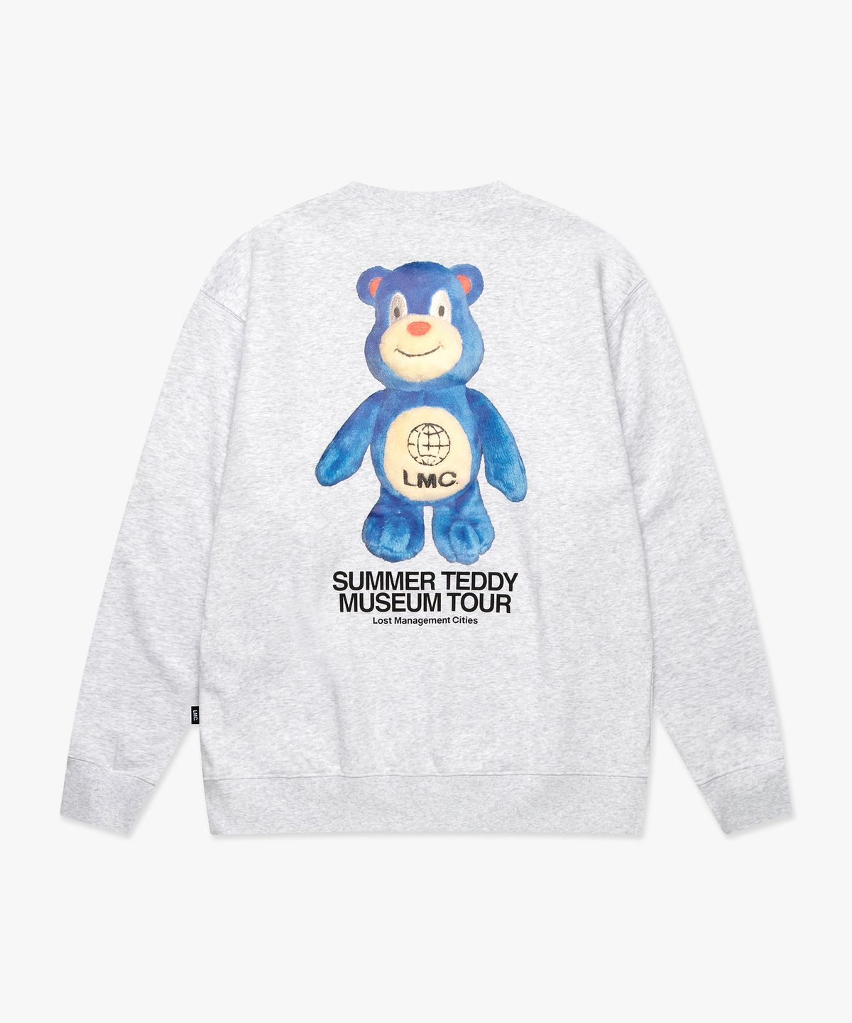 엘엠씨(LMC) SUMMER TEDDY MUSEUM TOUR SWEATSHIRT light heather gray
