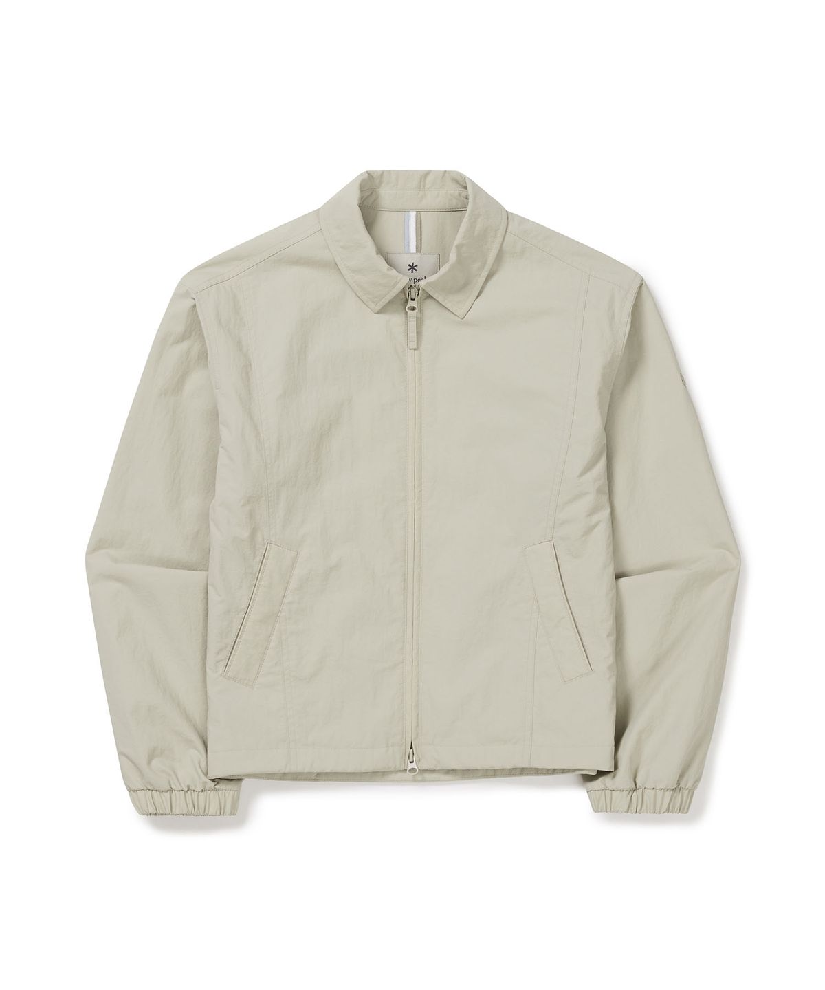 스노우피크 어패럴(SNOWPEAK APPAREL) 캠플 여성 카라 바람막이 (S24FWCWB17) Light Beige