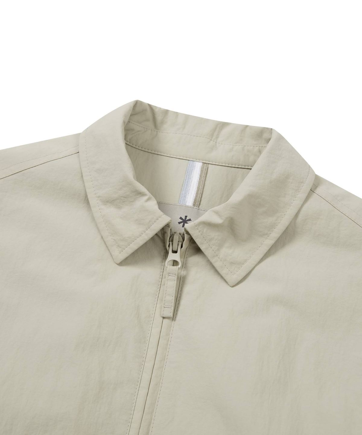 스노우피크 어패럴(SNOWPEAK APPAREL) 캠플 여성 카라 바람막이 (S24FWCWB17) Light Beige