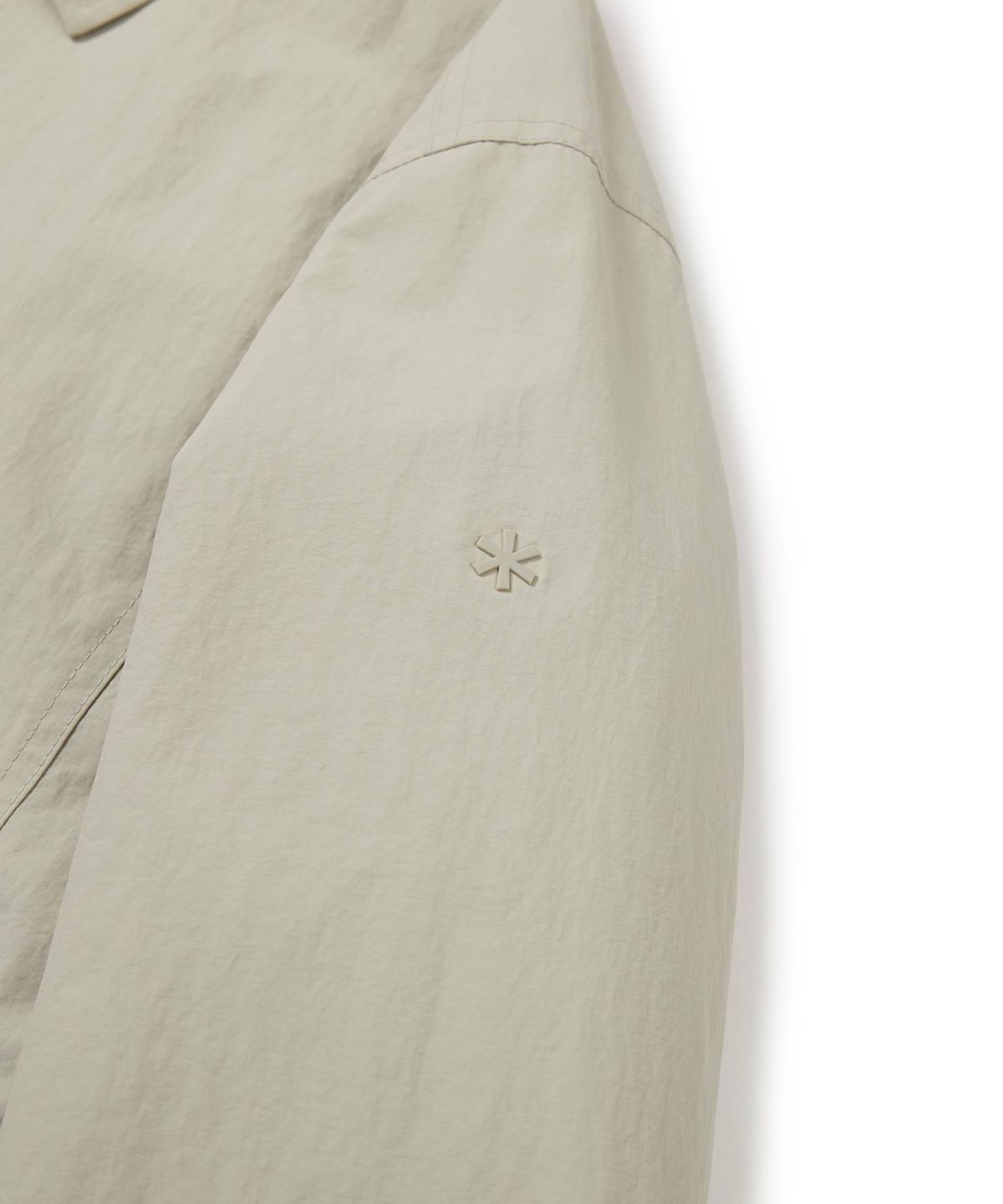 스노우피크 어패럴(SNOWPEAK APPAREL) 캠플 여성 카라 바람막이 (S24FWCWB17) Light Beige