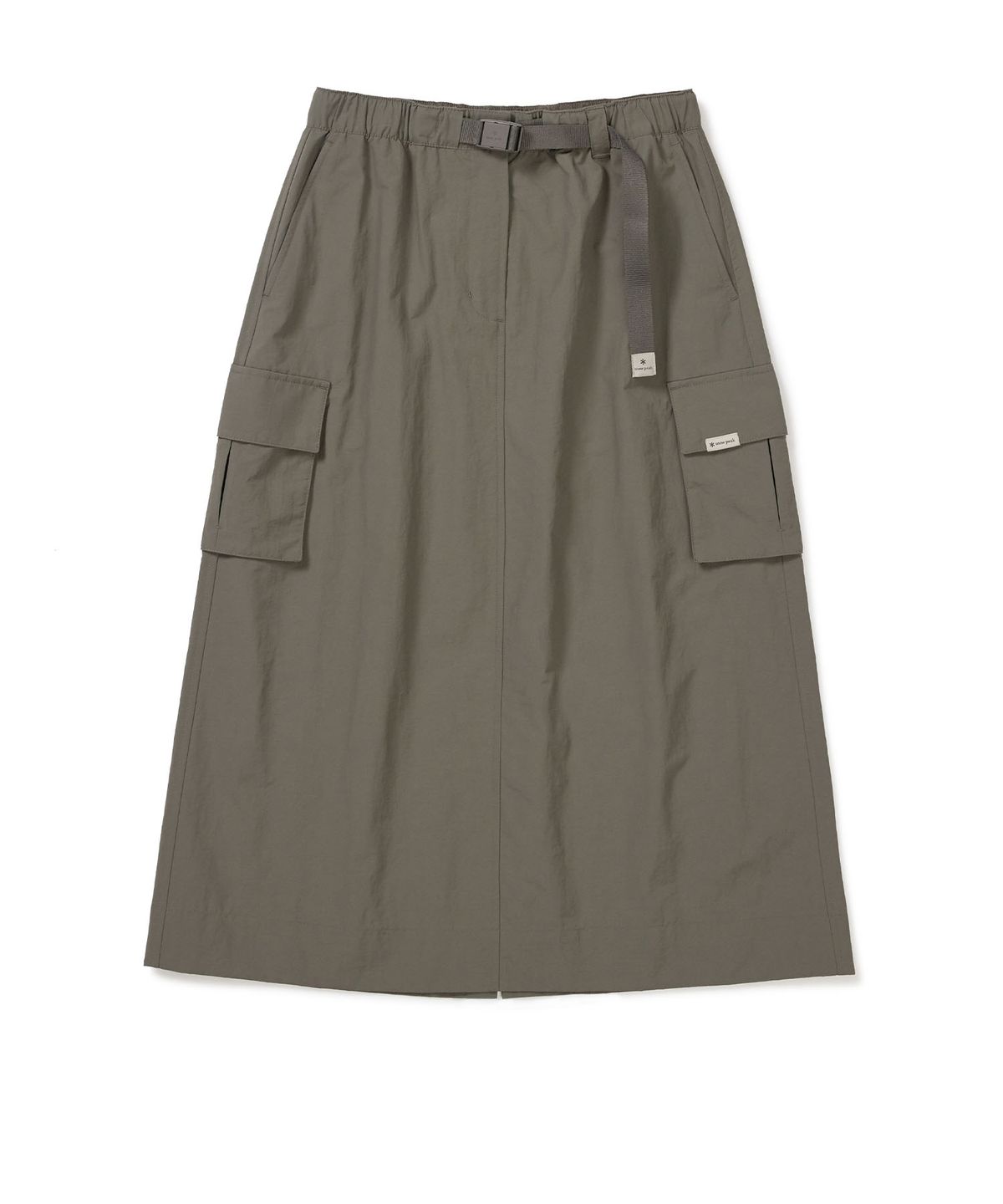 스노우피크 어패럴(SNOWPEAK APPAREL) 캠플 여성 카고 스커트 (S24FWCSK17) Dark Khaki