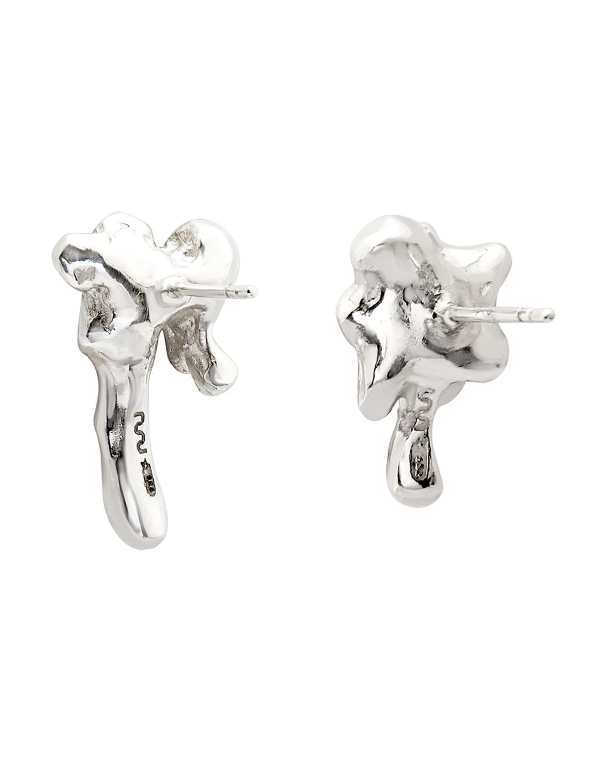 루루(RURU) SIMPLE MELTING EARRING Silver925