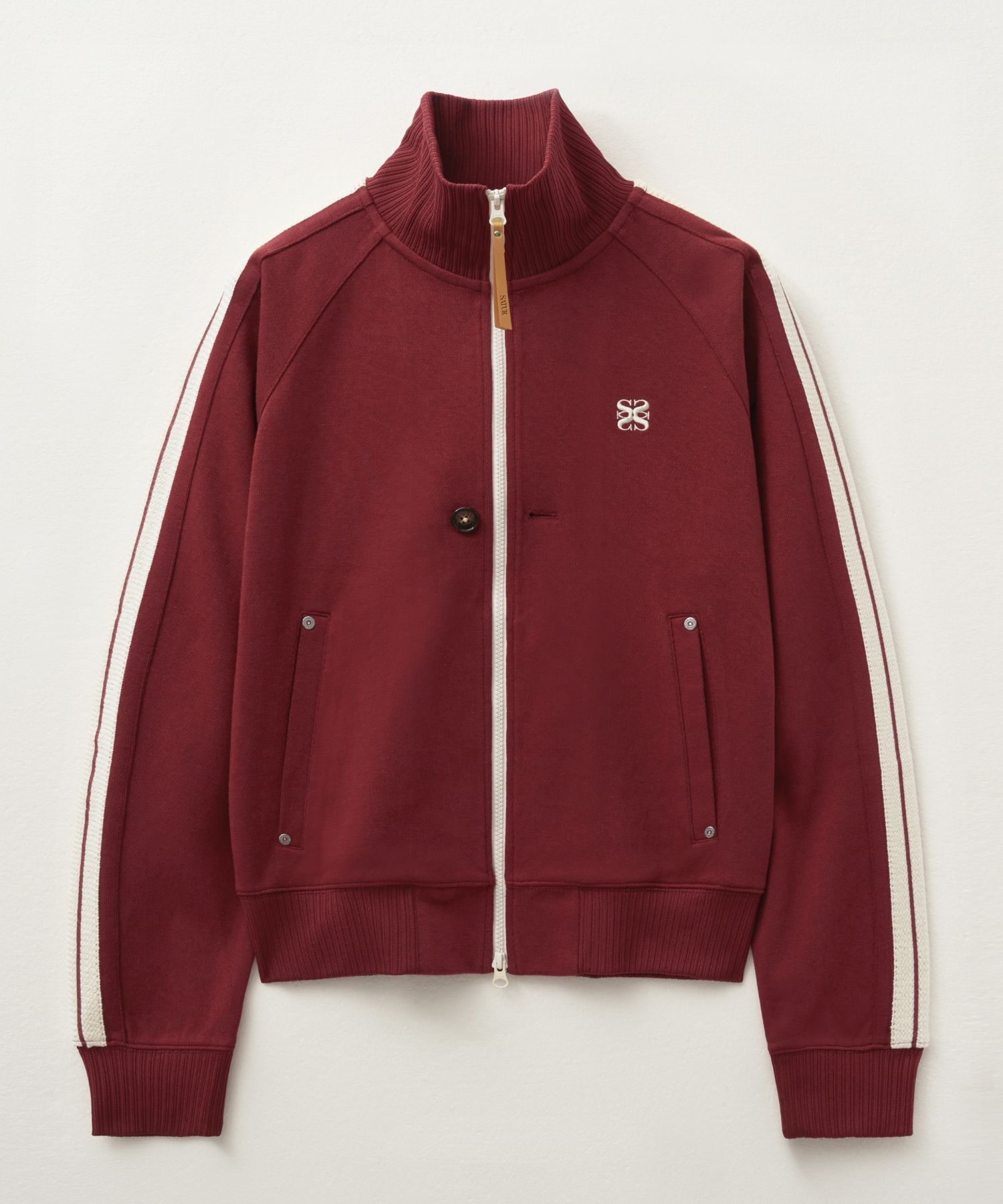 トップス SATUR Lawton All Day Track Zip-Up Jacket MUSINSA | SATUR Lawton Velour Track Zip-Up Jacket Navy