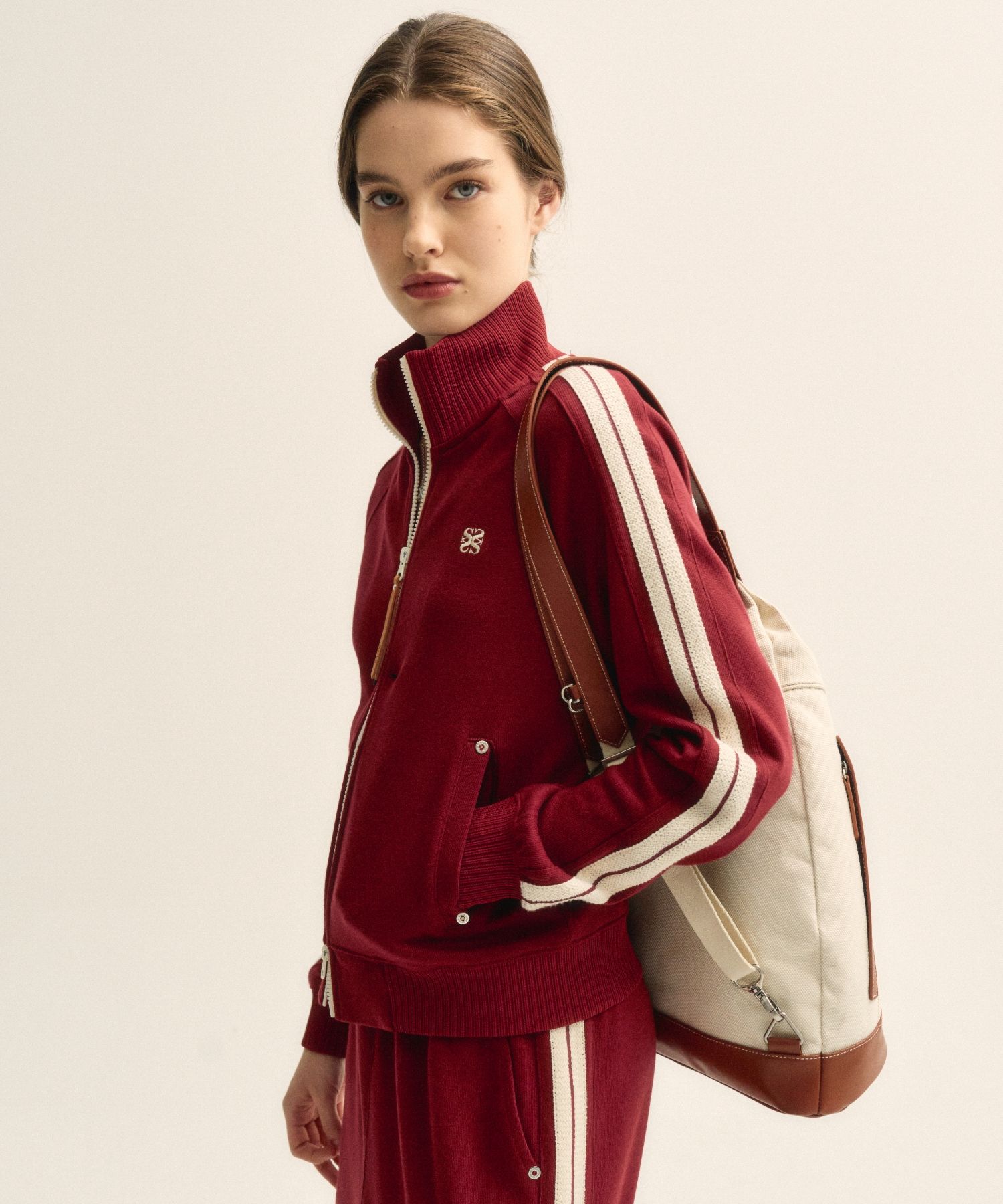 ジャケット SATUR (W) Lawton Velour Track Zip-Up Jacket Burgundy MUSINSA | SATUR (W) Lawton Velour Track Zip-Up Jacket Burgundy