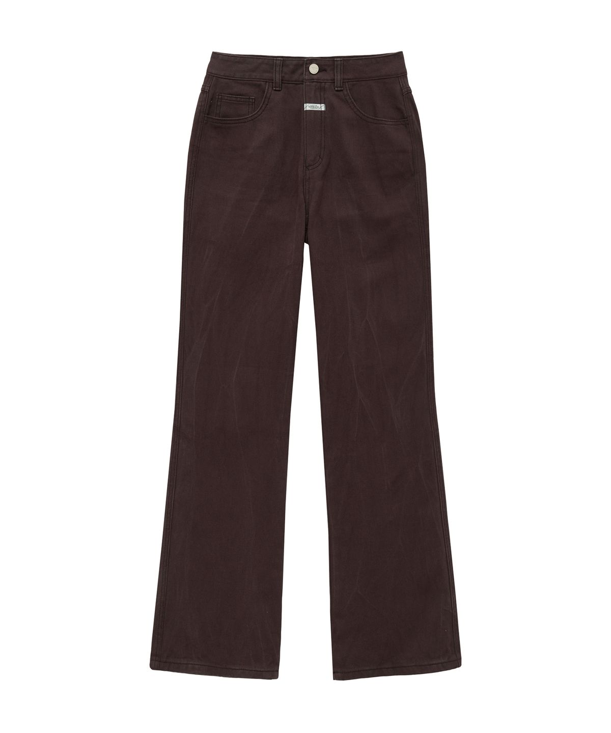 마리떼 프랑소와 저버(MARITHÉ + FRANҪOIS GIRBAUD) W COULEUR DENIM PANTS burgundy