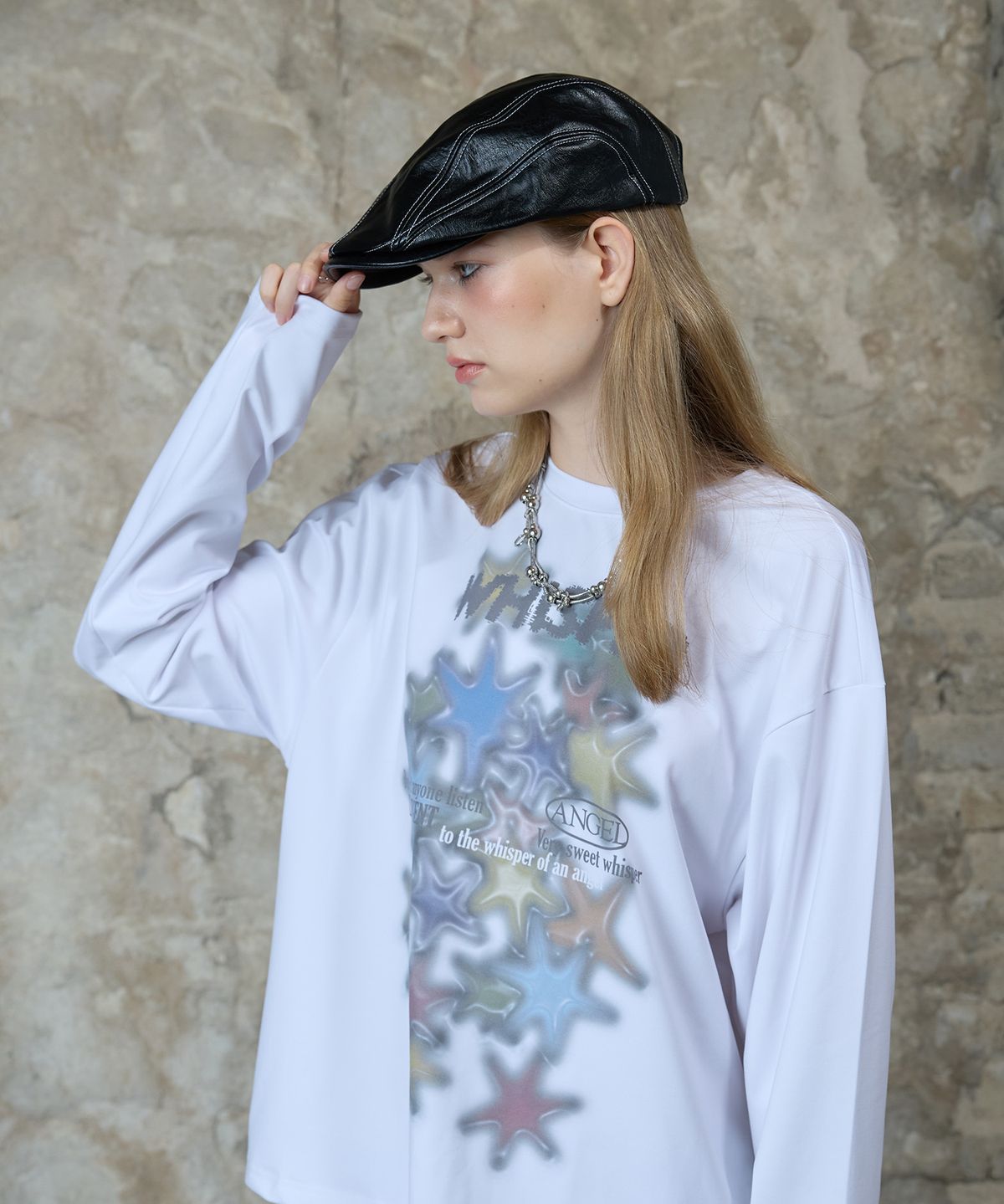 라티젠(LARTIGENT) L13 WHISPER JERSEY T-SHIRT(WHITE)