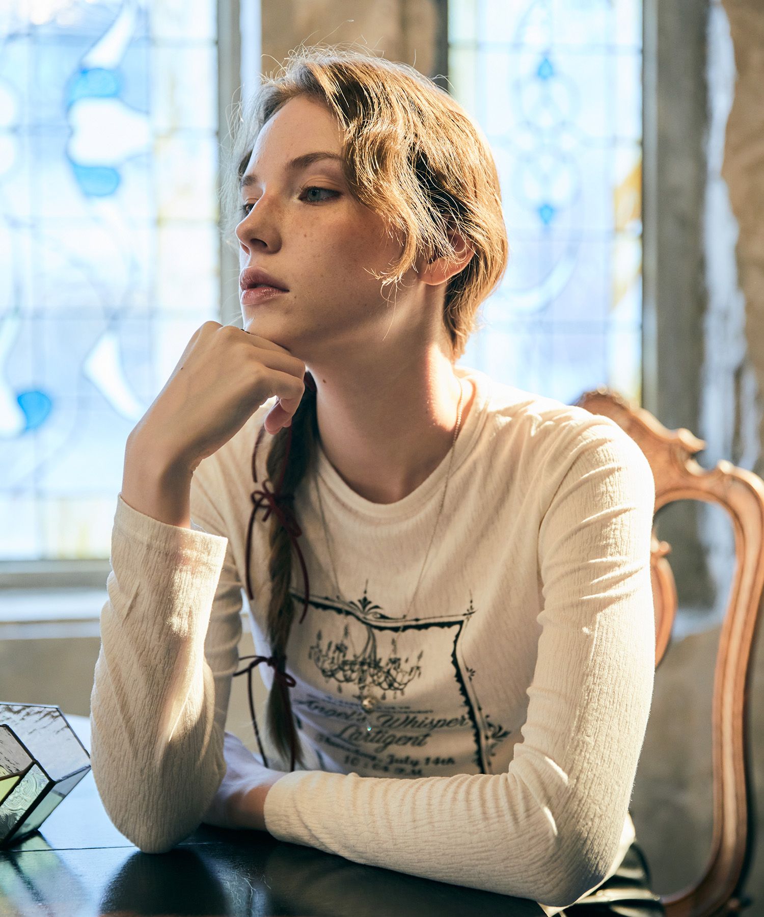 LARTIGENT ♥ L13 INVITATION LONG SLEEVE /追跡付 MUSINSA公式 | LARTIGENT L13 INVITATION LONG SLEEVE(IVORY)