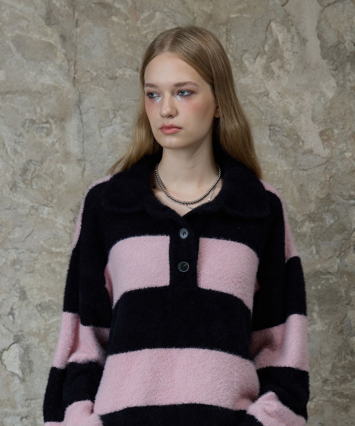 라티젠(LARTIGENT) L13 RUGBY BOLD KNIT(BLACK)