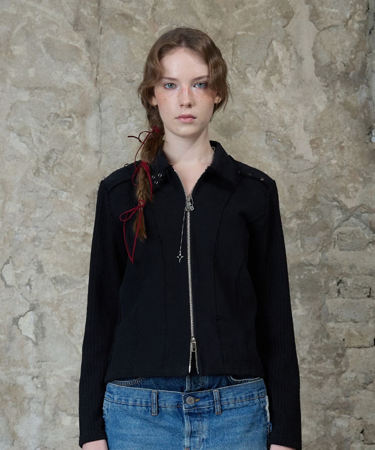 라티젠(LARTIGENT) L13 COTTON JACKET(BLACK)