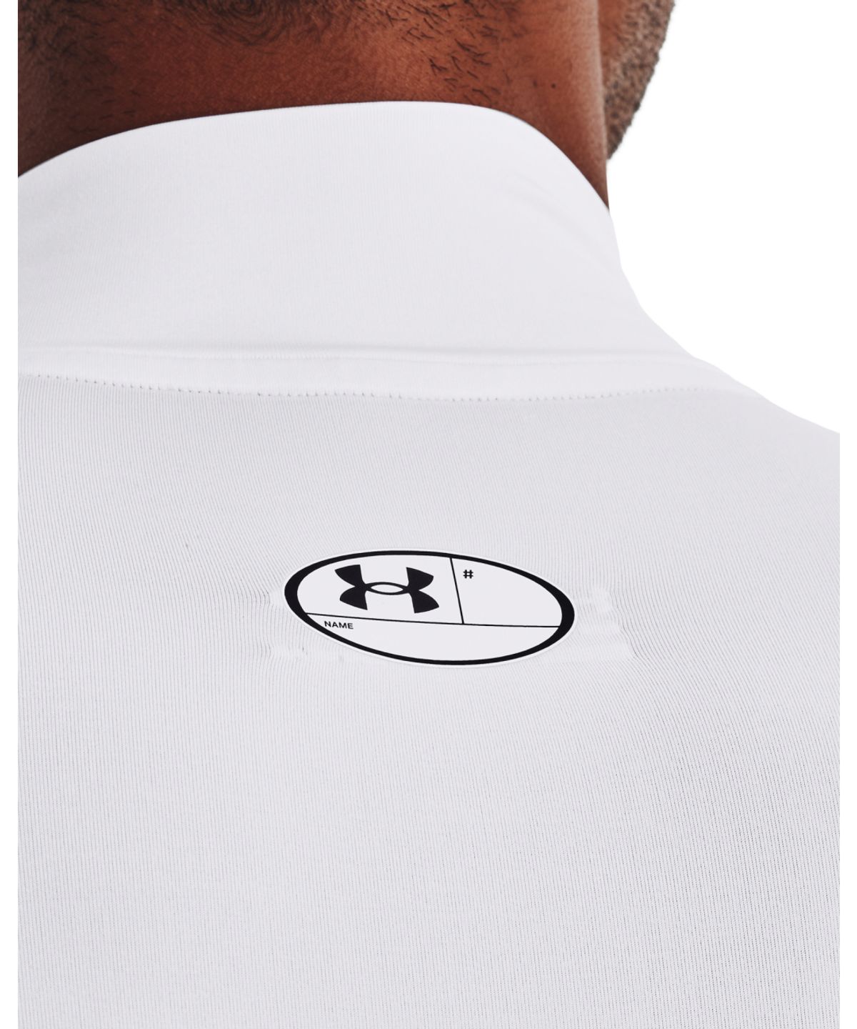 언더아머(UNDERARMOUR) 히트기어 아머 컴프레이션 모크넥 반팔티 1372586-100