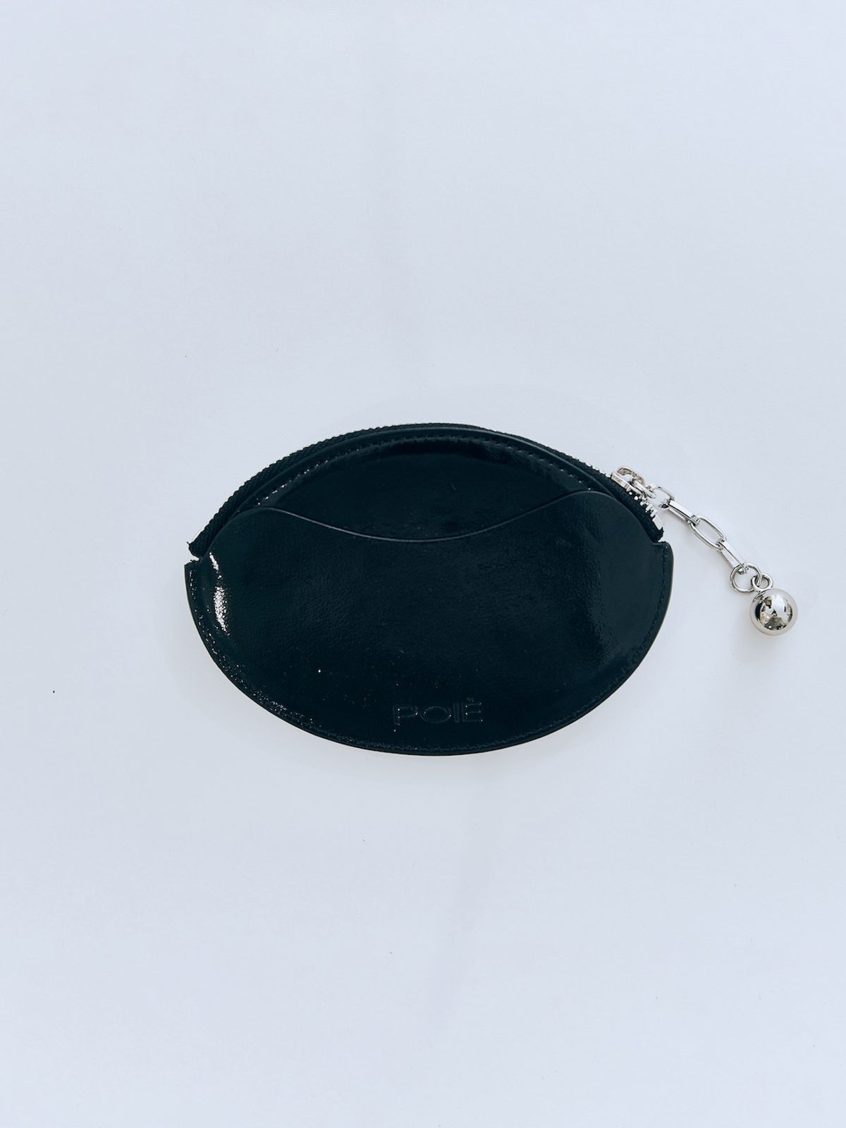 포이에(POIE) ball chain egg card wallet (black)