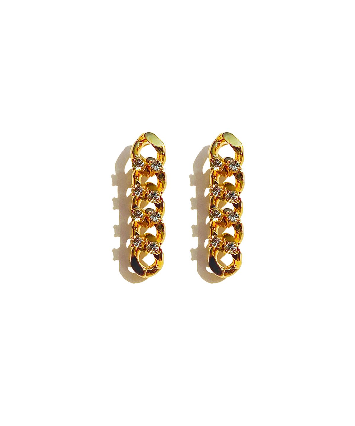 쿠도스(KUDOS) Glow Chain Mid Earrings