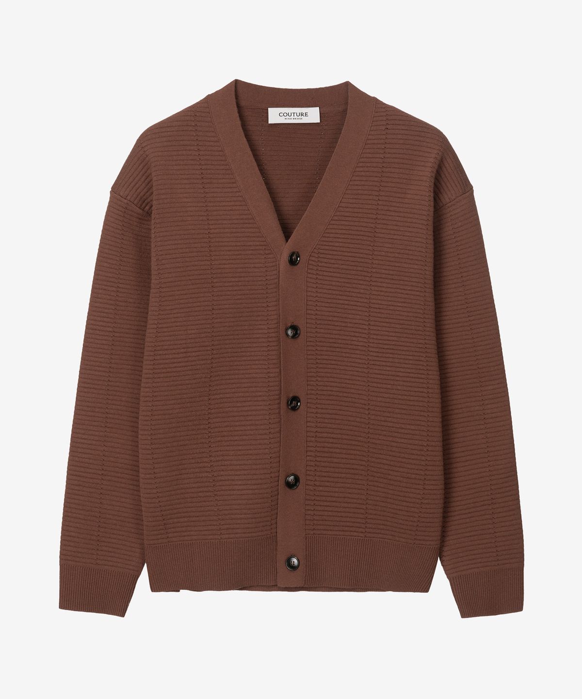 마인드브릿지(MINDBRIDGE) [COUTURE]크로셰세미오버핏가디건 - 2color MYCD6170