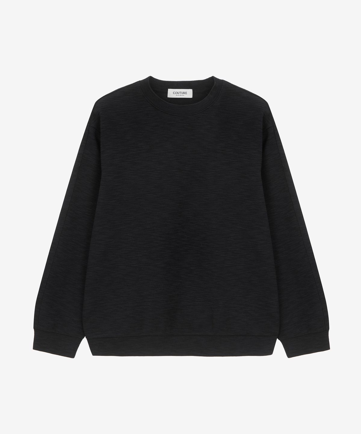 마인드브릿지(MINDBRIDGE) [COUTURE]조직변형오버핏맨투맨 - 2color MYTS6170