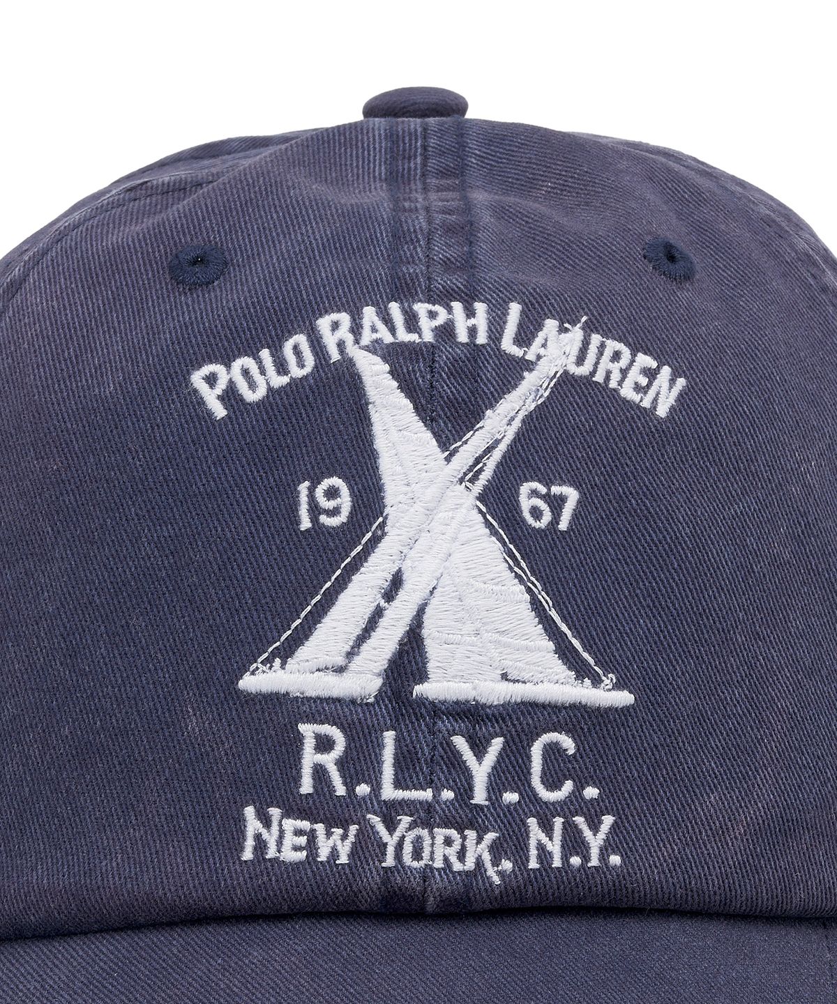 폴로 랄프 로렌(POLO RALPH LAUREN) [YACHT CLUB]코튼 치노 볼캡-네이비