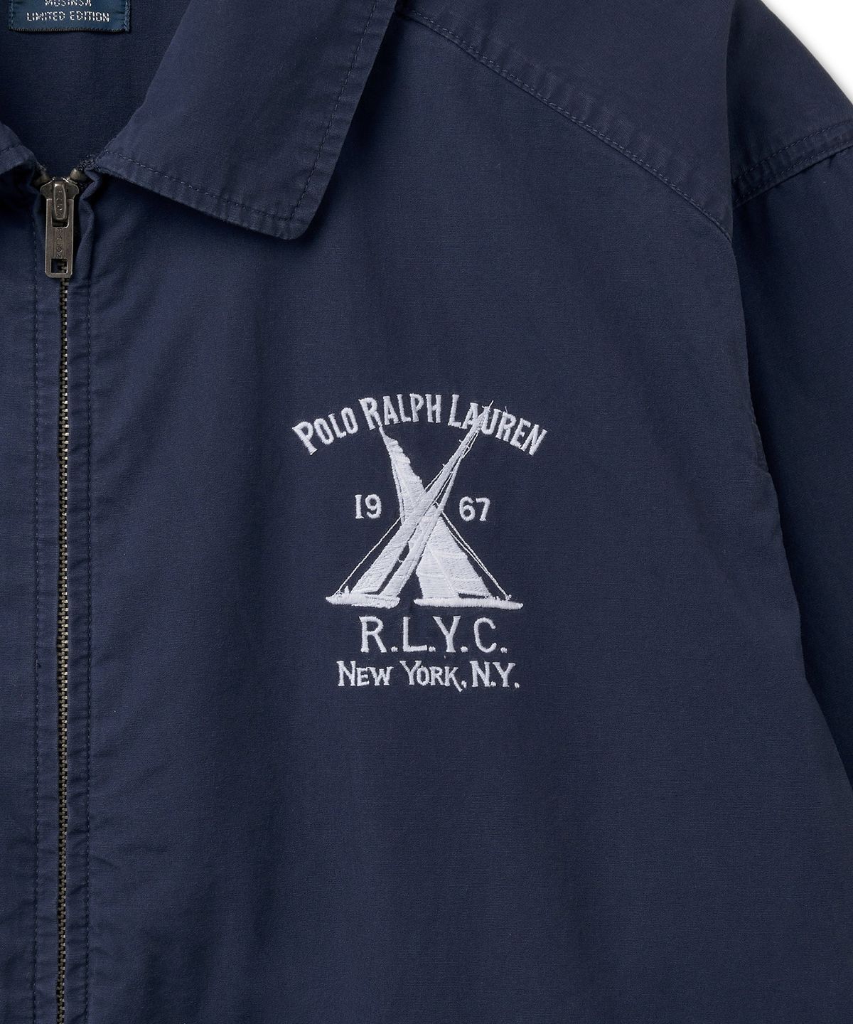 폴로 랄프 로렌(POLO RALPH LAUREN) [YACHT CLUB]드리즐러 포플린 봄버-네이비
