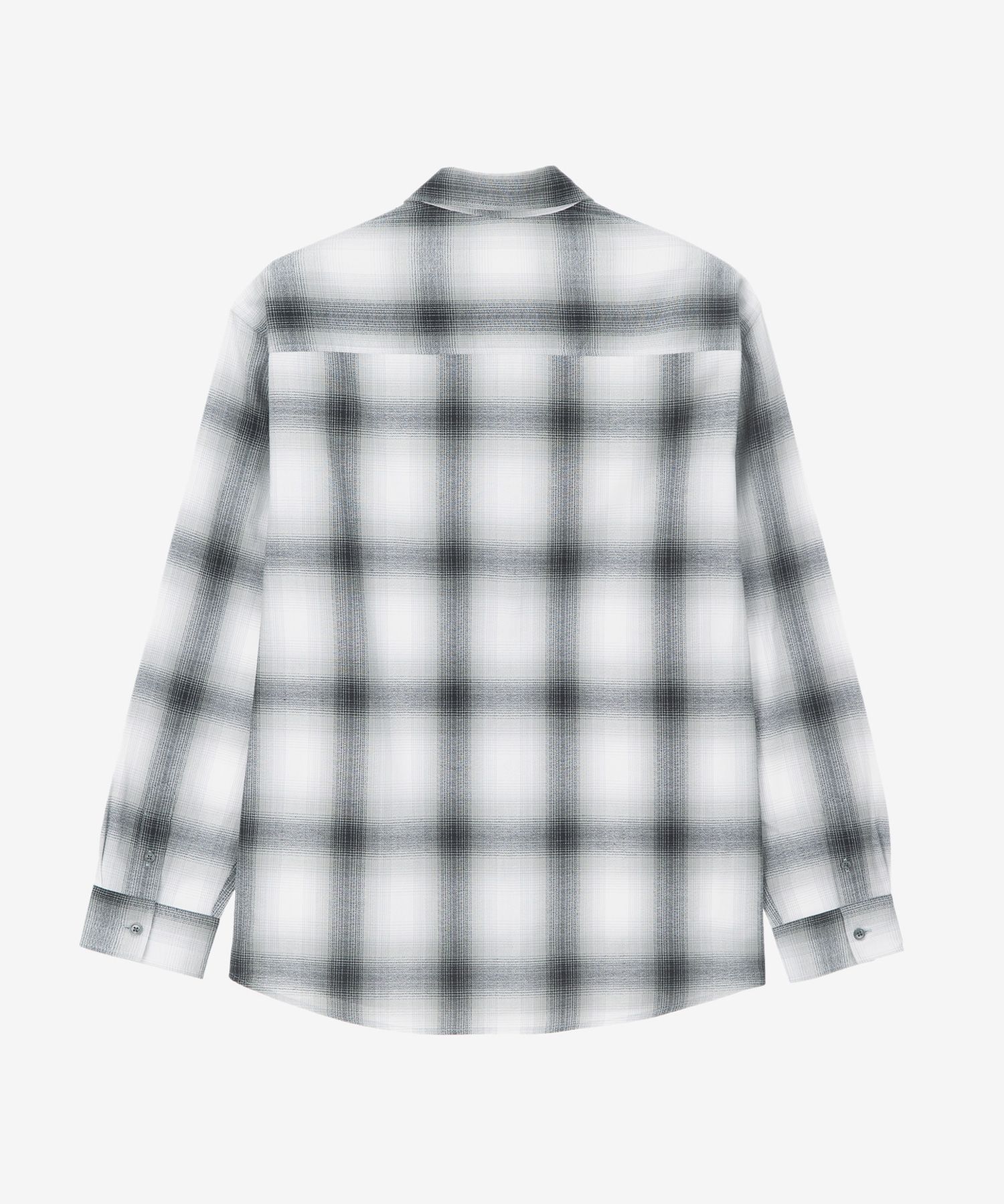 【IONSEOUL】Baresi Over Check Shirt 4FM209 MUSINSA | MINDBRIDGE [COUTURE] Ombre Check Overfit Shirt
