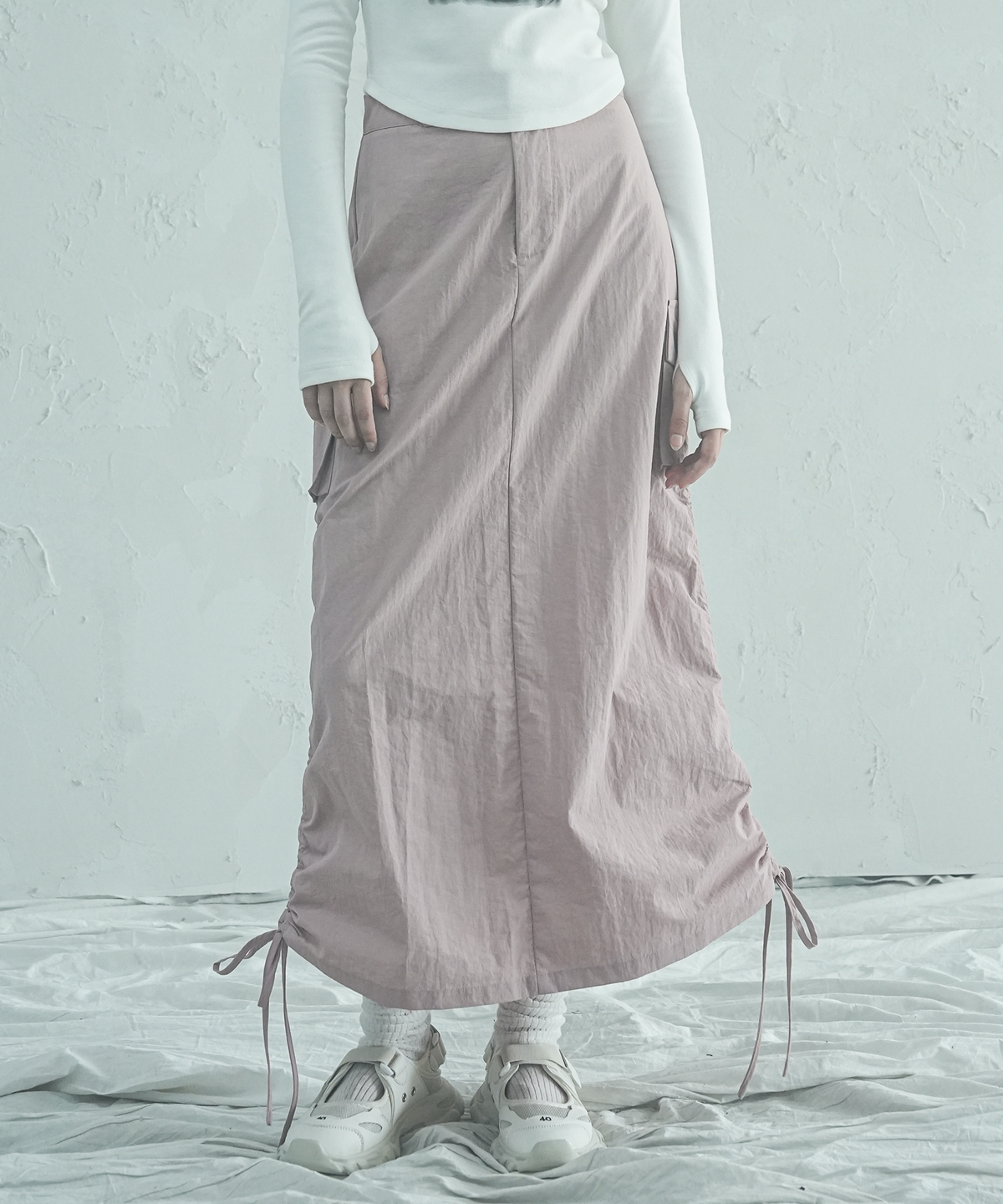 어반드레스(AVANDRESS) Epi Cargo Maxi Skirt - 5COL