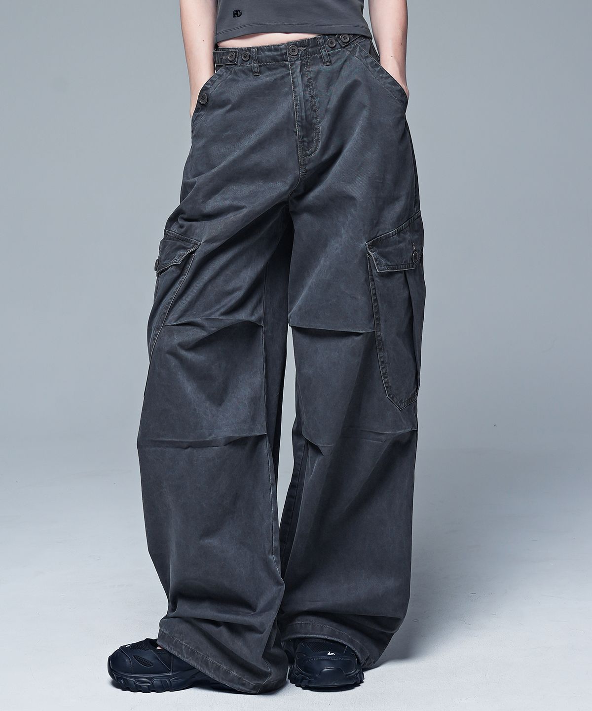 어반드레스(AVANDRESS) Enter Wide Cargo Cotton Pants - 8COL