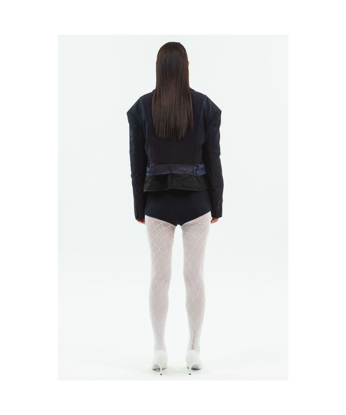 래코드(RECODE) Two suit mixed jacket_RQJAA24512BKX