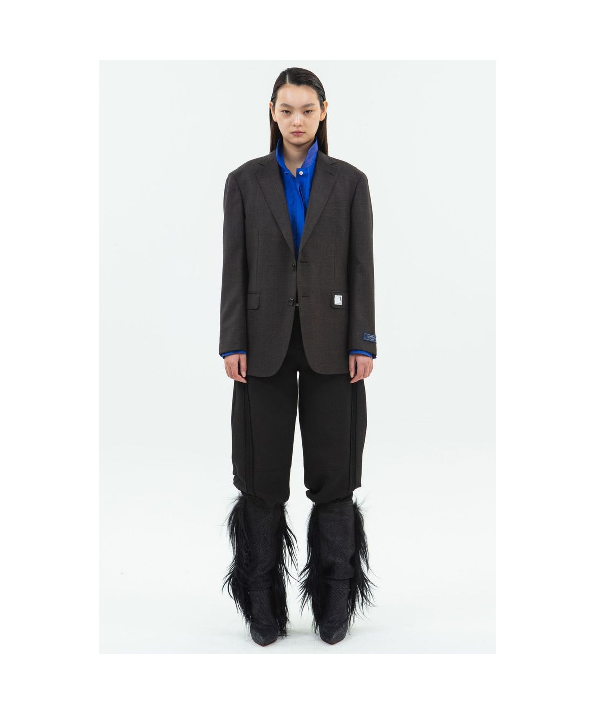 래코드(RECODE) Back Cut out Jacket_RQJAA24509BRX