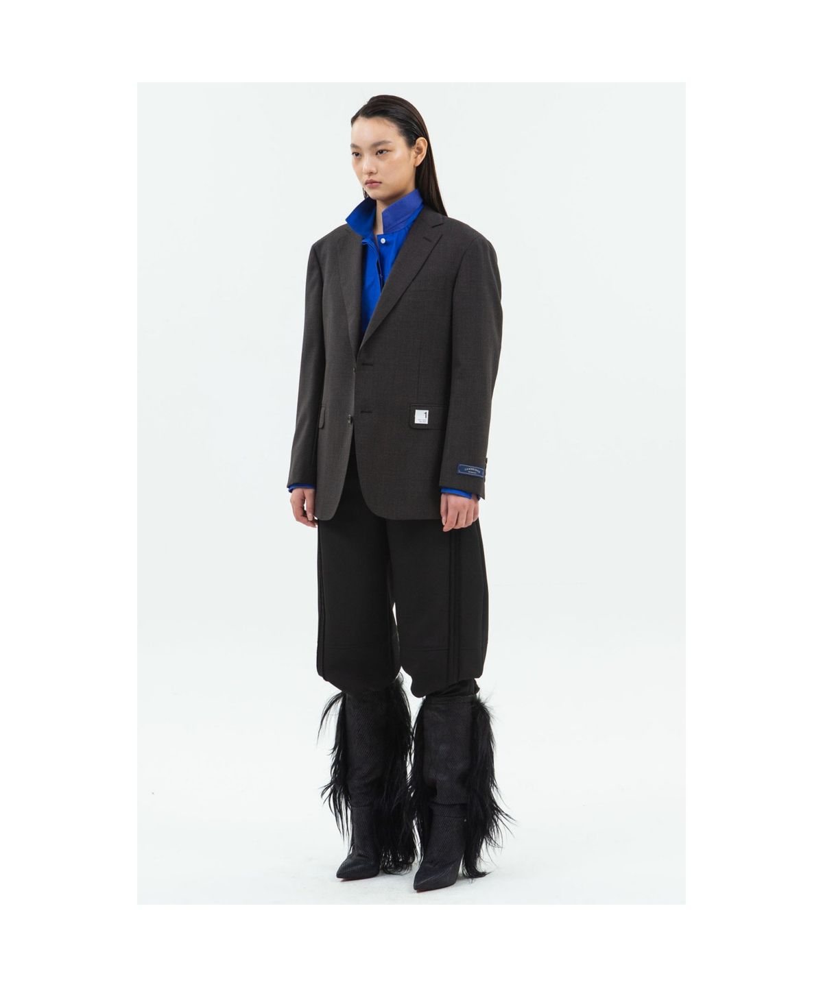 래코드(RECODE) Back Cut out Jacket_RQJAA24509BRX
