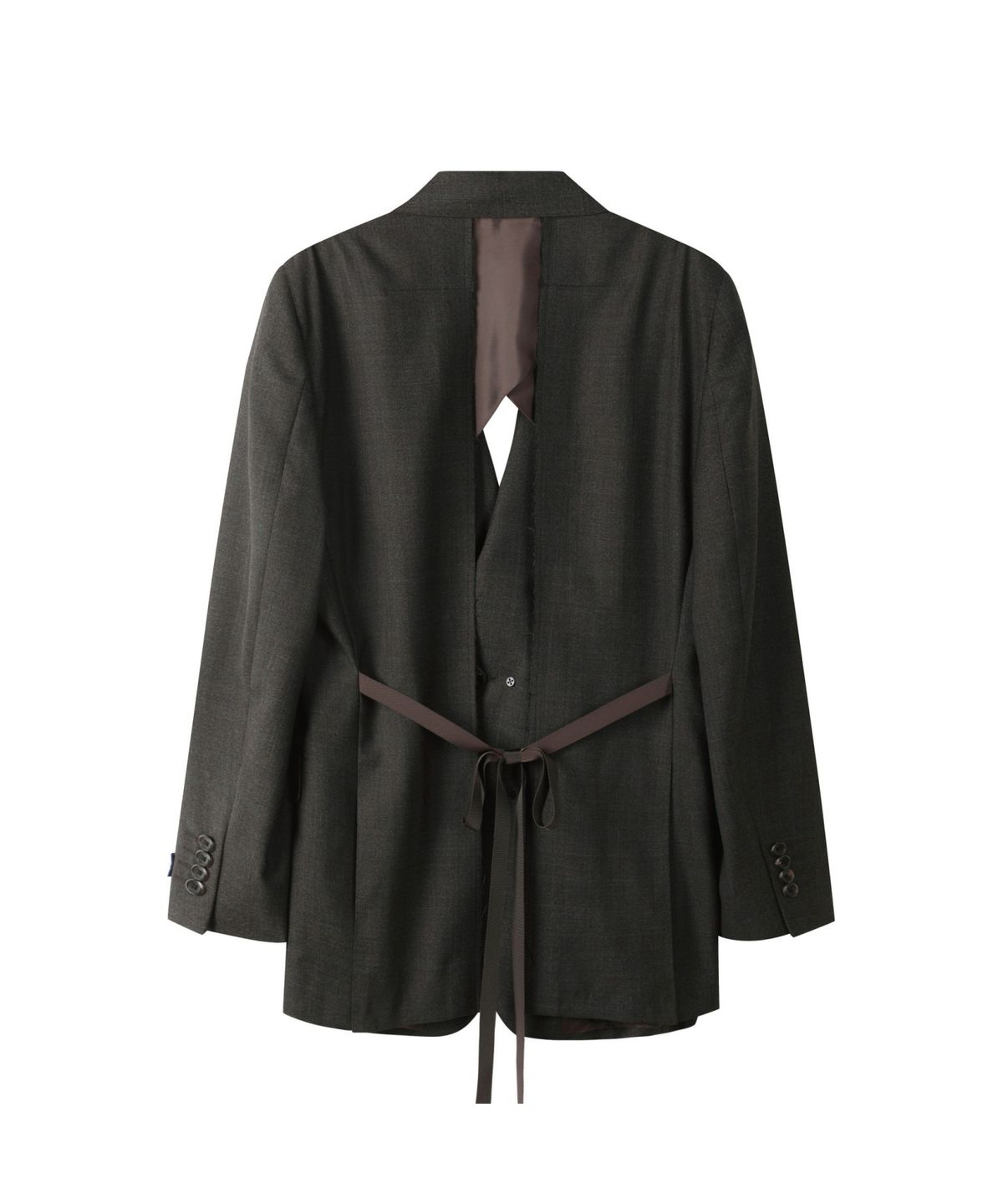 래코드(RECODE) Back Cut out Jacket_RQJAA24509BRX
