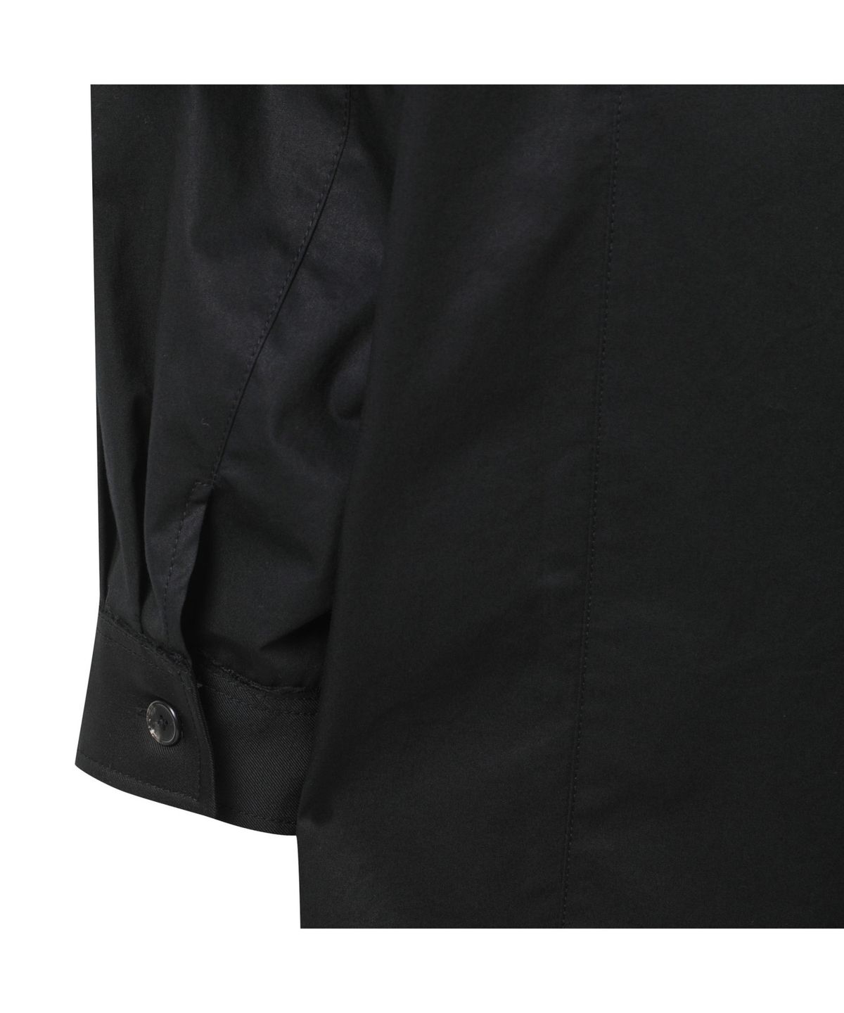 래코드(RECODE) Over fit Jacket Detail Shirt_RQSAA24516BKX