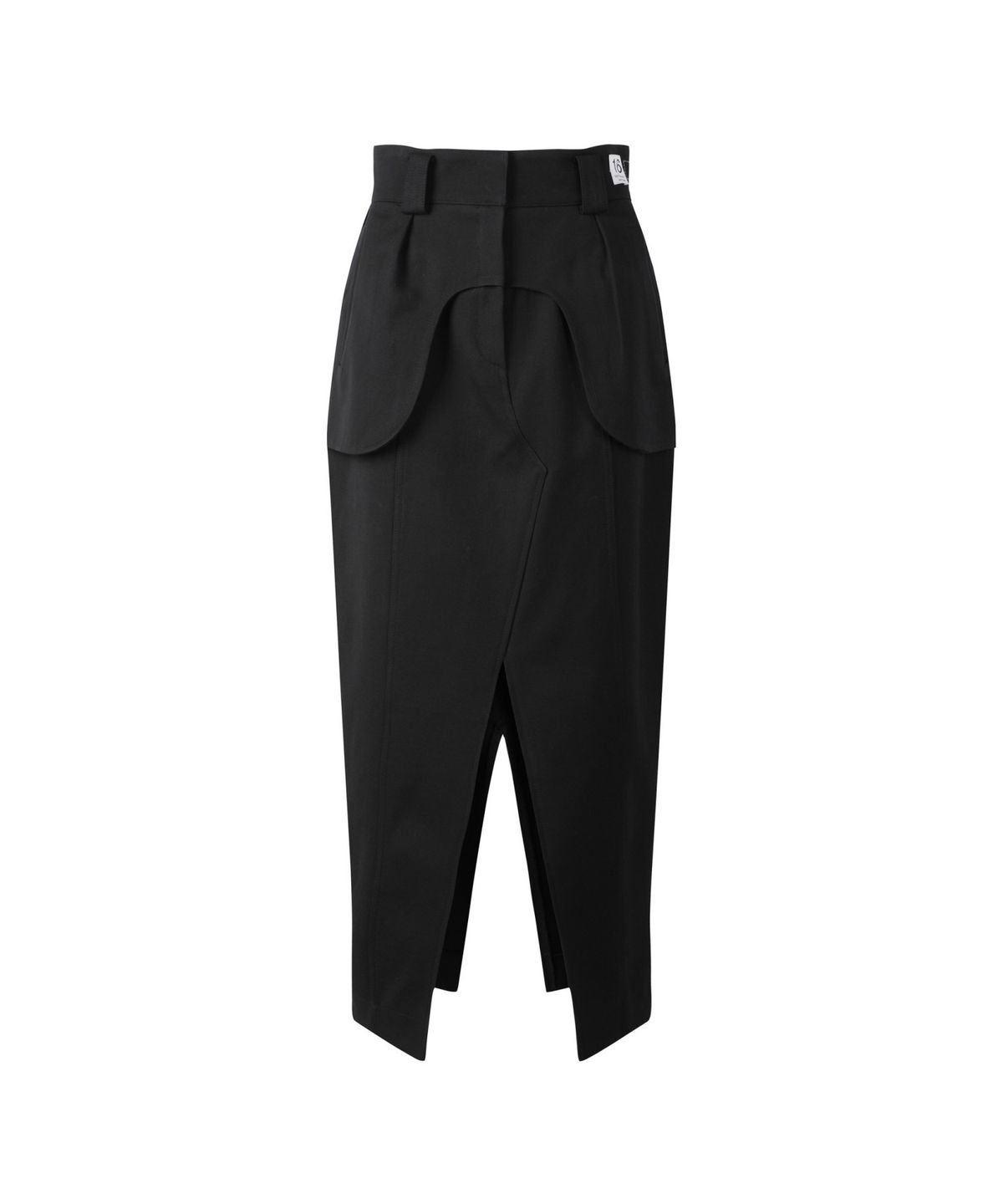래코드(RECODE) Pants Detail Long Skirt_RQKAA24532BKX