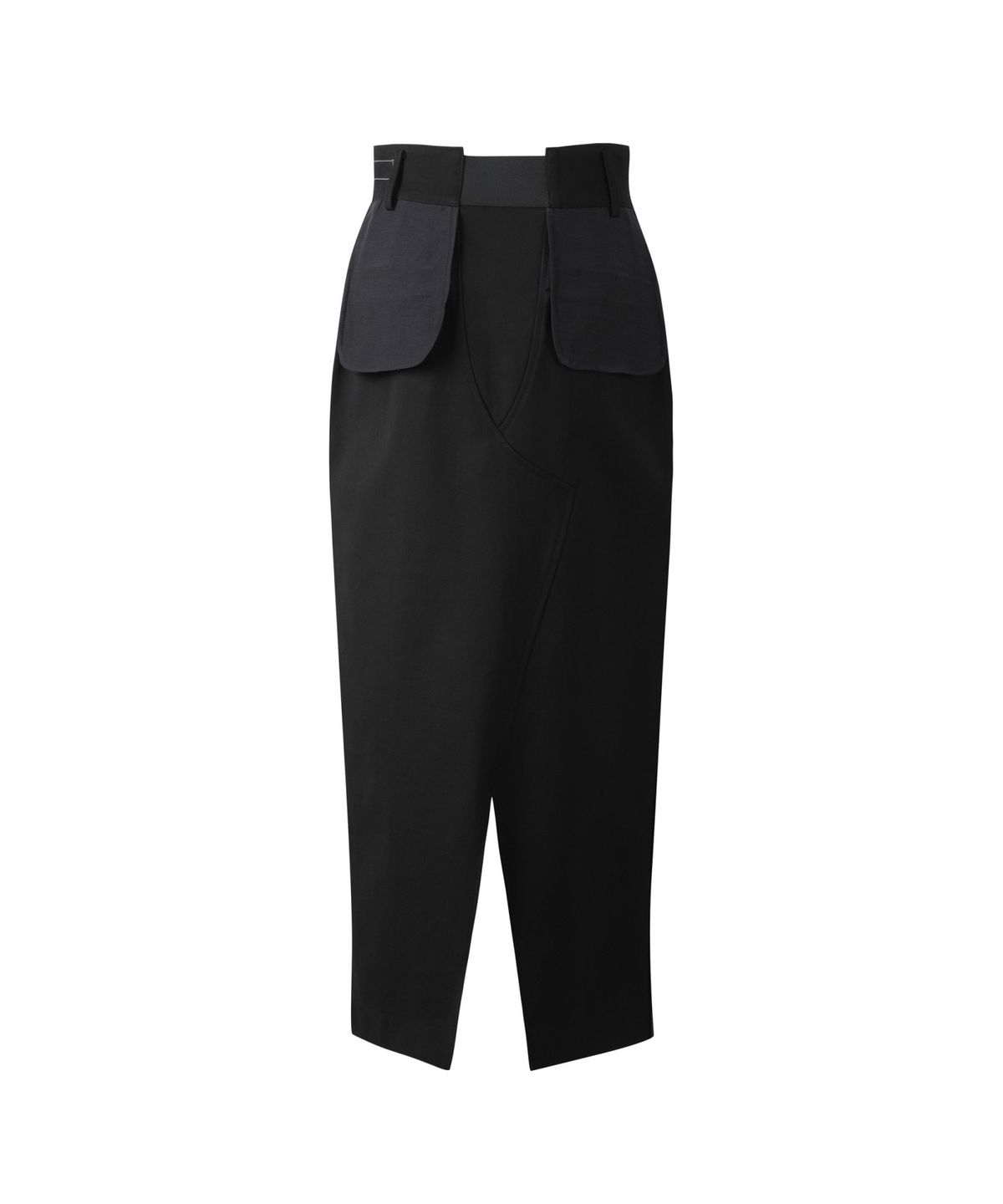 래코드(RECODE) Pants Detail Long Skirt_RQKAA24532BKX