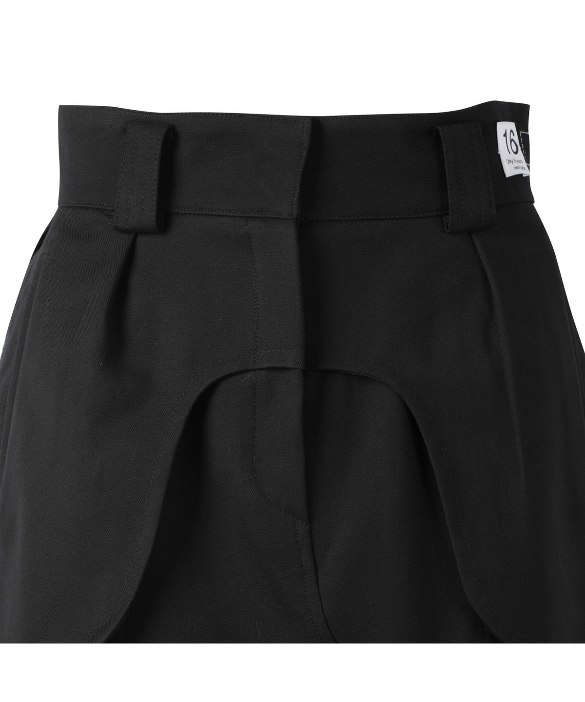 래코드(RECODE) Pants Detail Long Skirt_RQKAA24532BKX