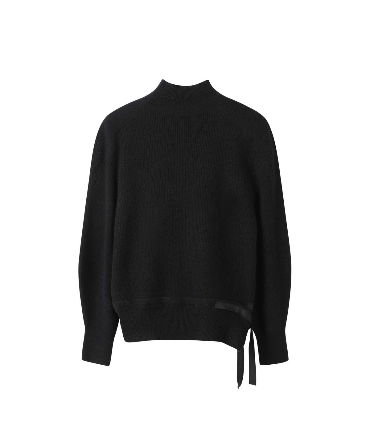래코드(RECODE) Cashmere Knit Top_RQWAW24553BKX