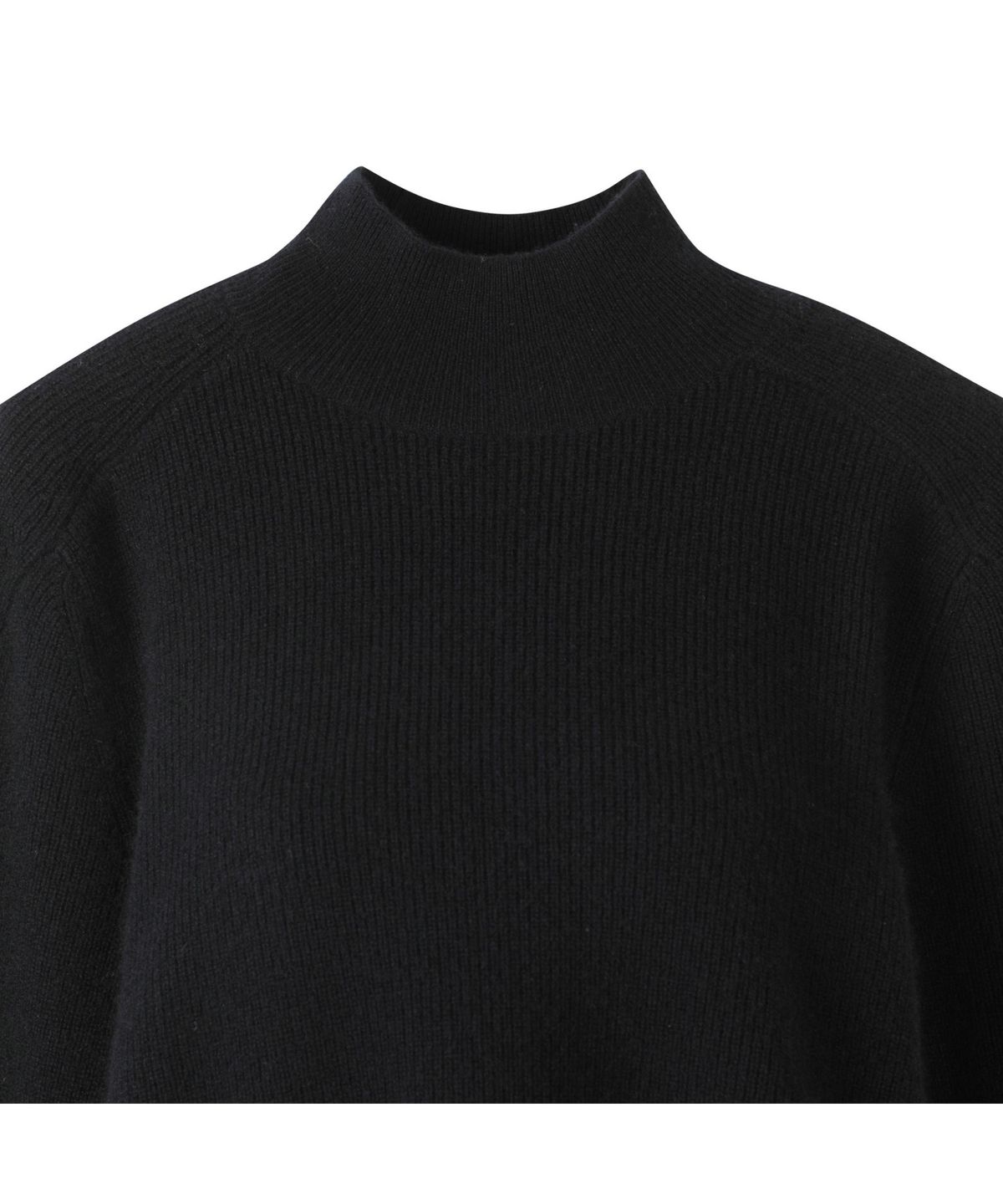 래코드(RECODE) Cashmere Knit Top_RQWAW24553BKX